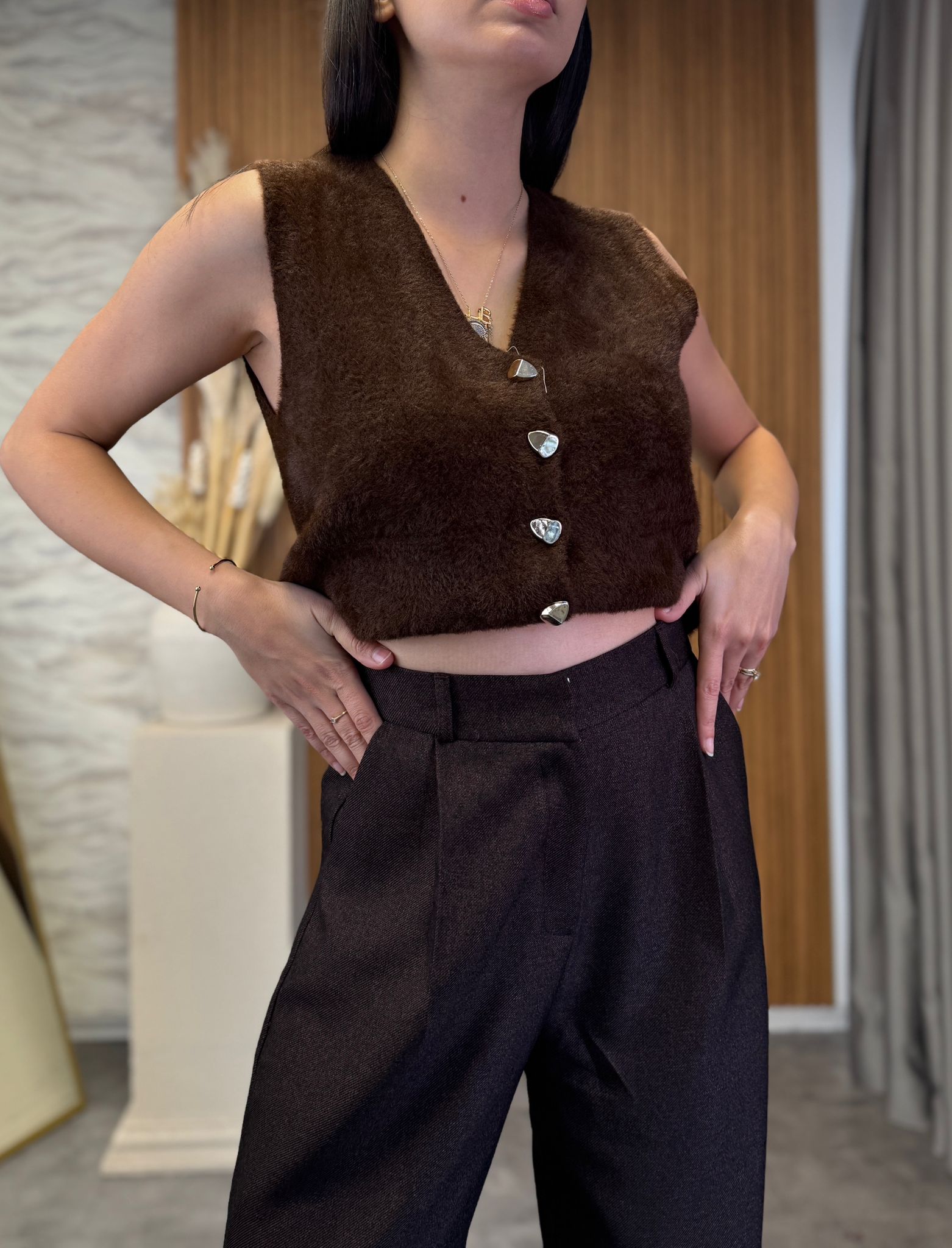 Palazzo Kumaş Pantolon