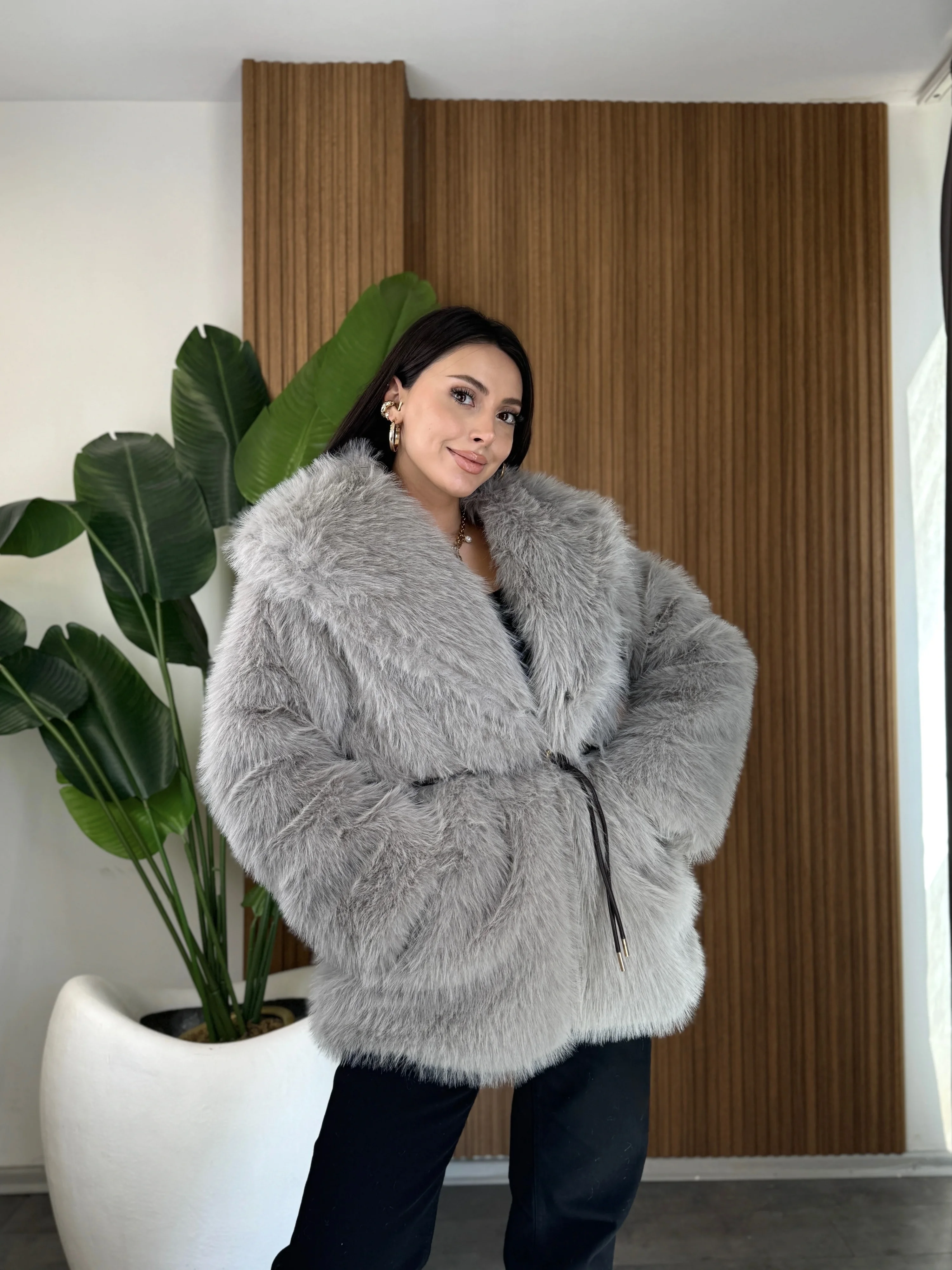 Toka Detay Kemerli Kürk