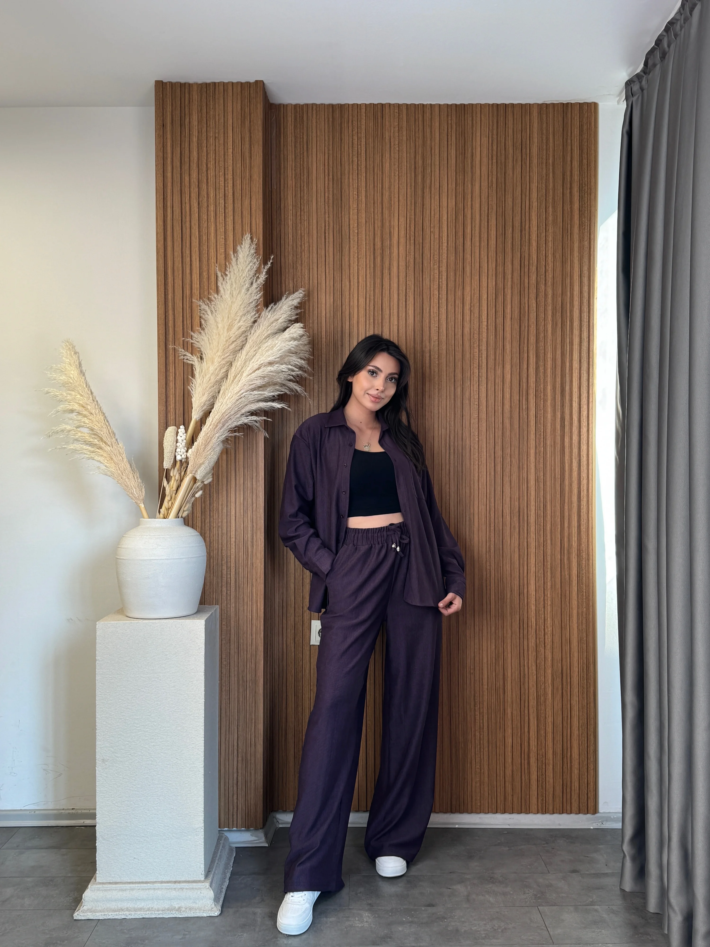 Gömlek-Palazzo Takım