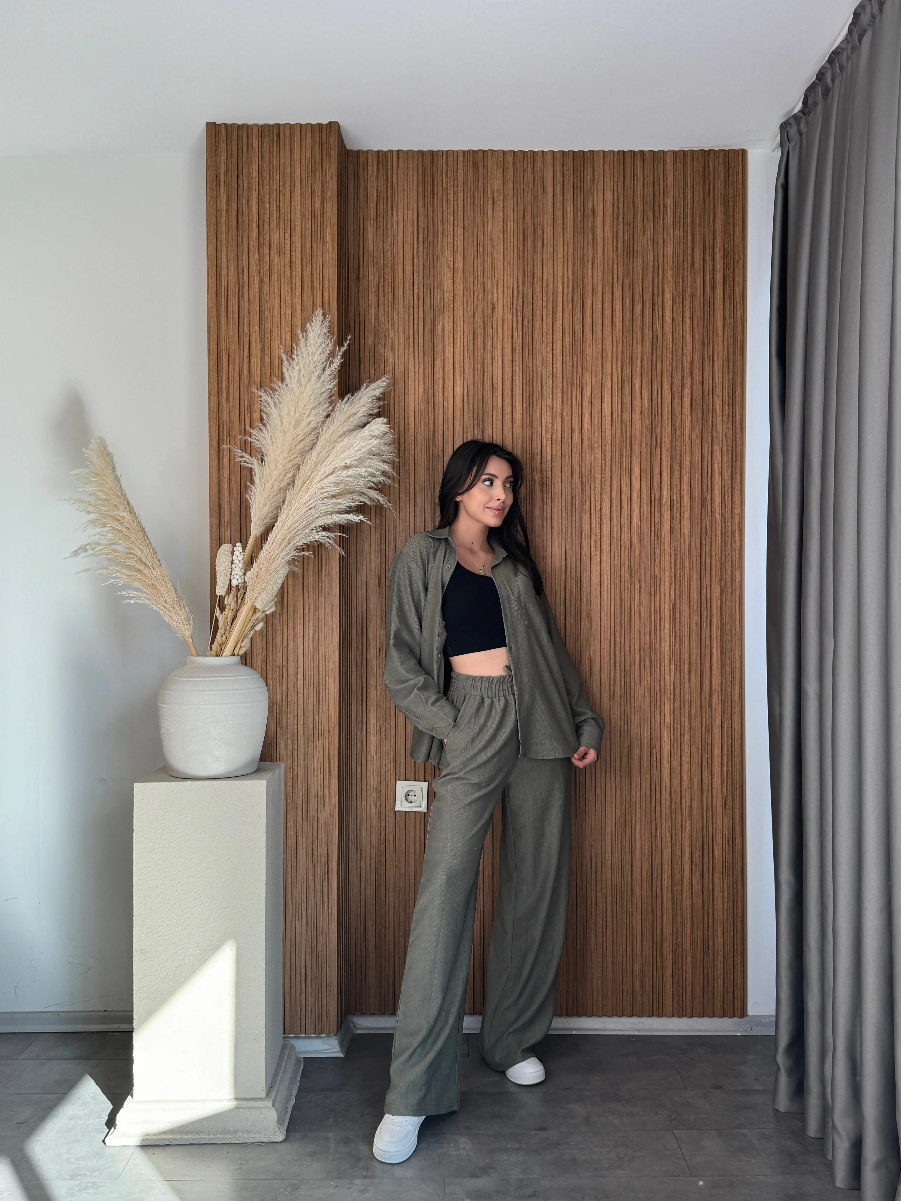 Gömlek-Palazzo Takım