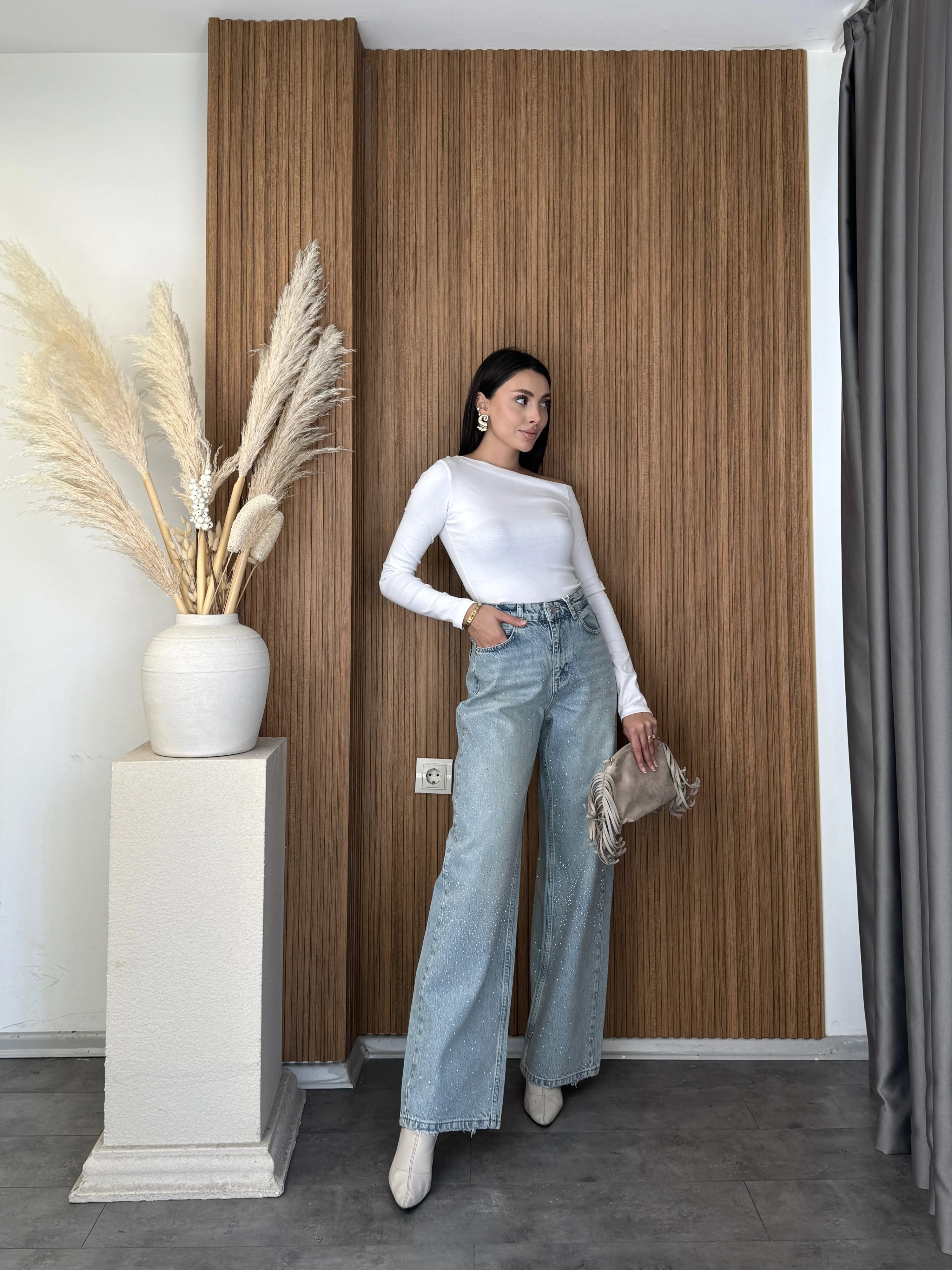 Petra Taşlı Palazzo Tint Jean