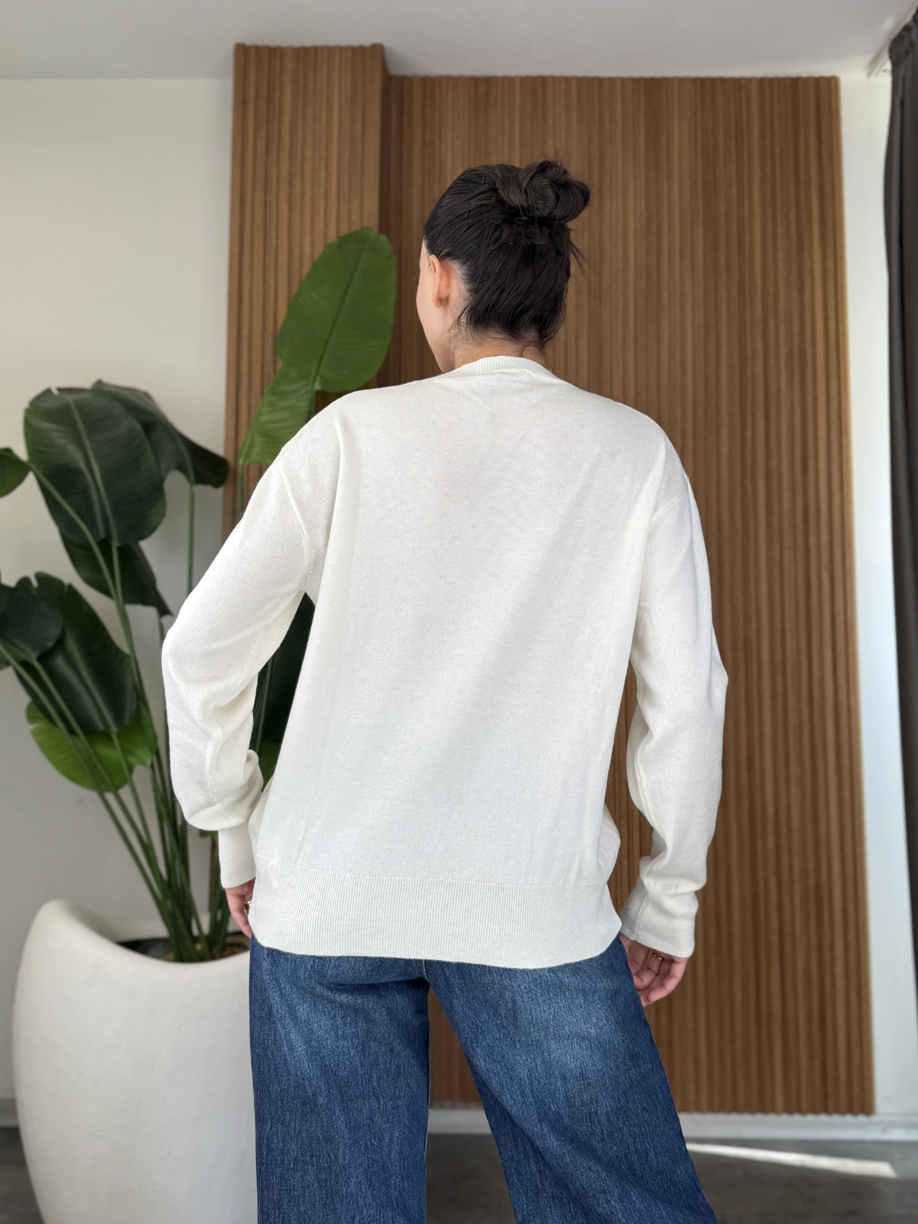 Bisiklet Yaka Triko Kazak