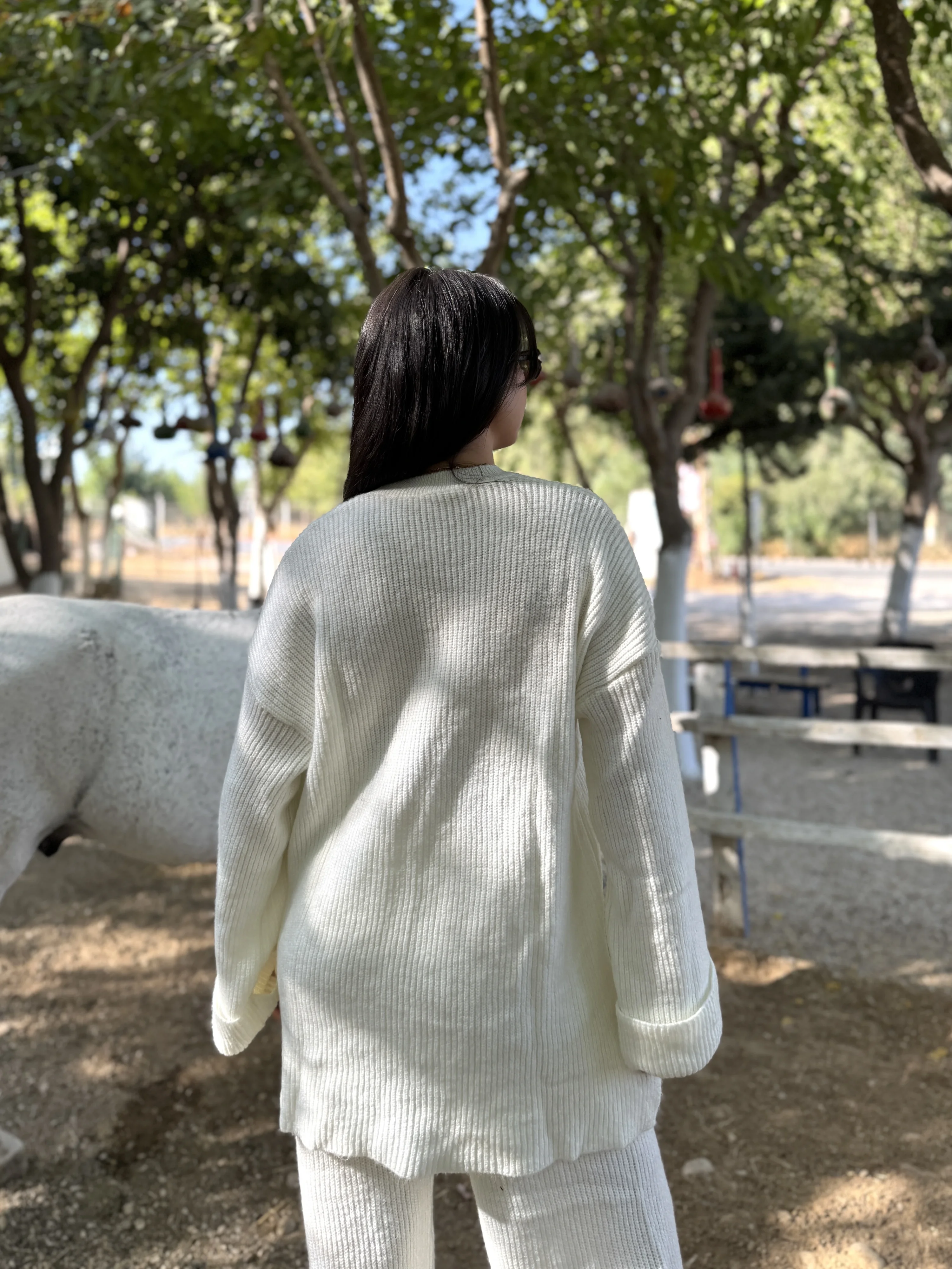 Kazak-Palazzo Triko Takım