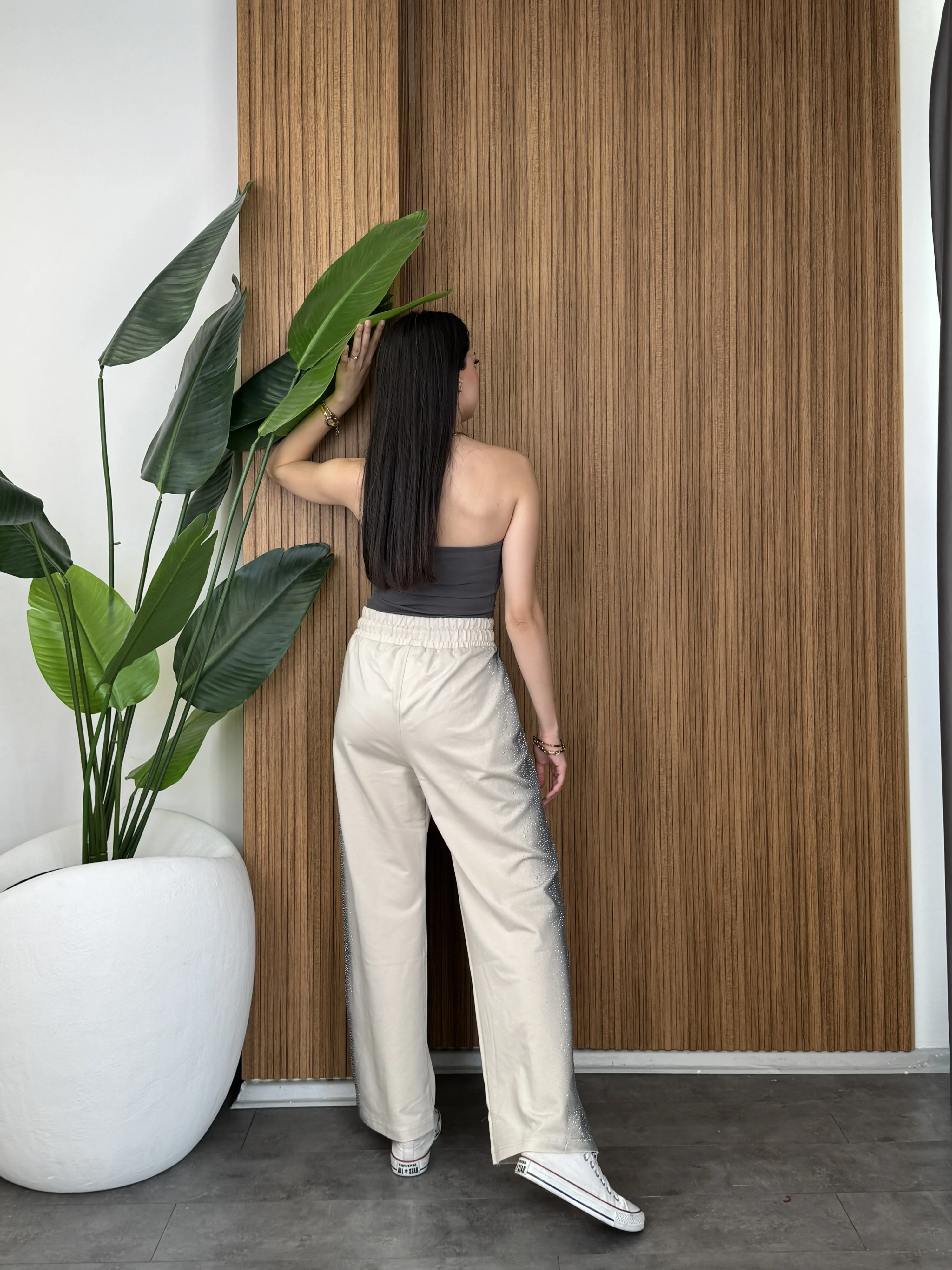 Taşlı Palazzo Eşofman