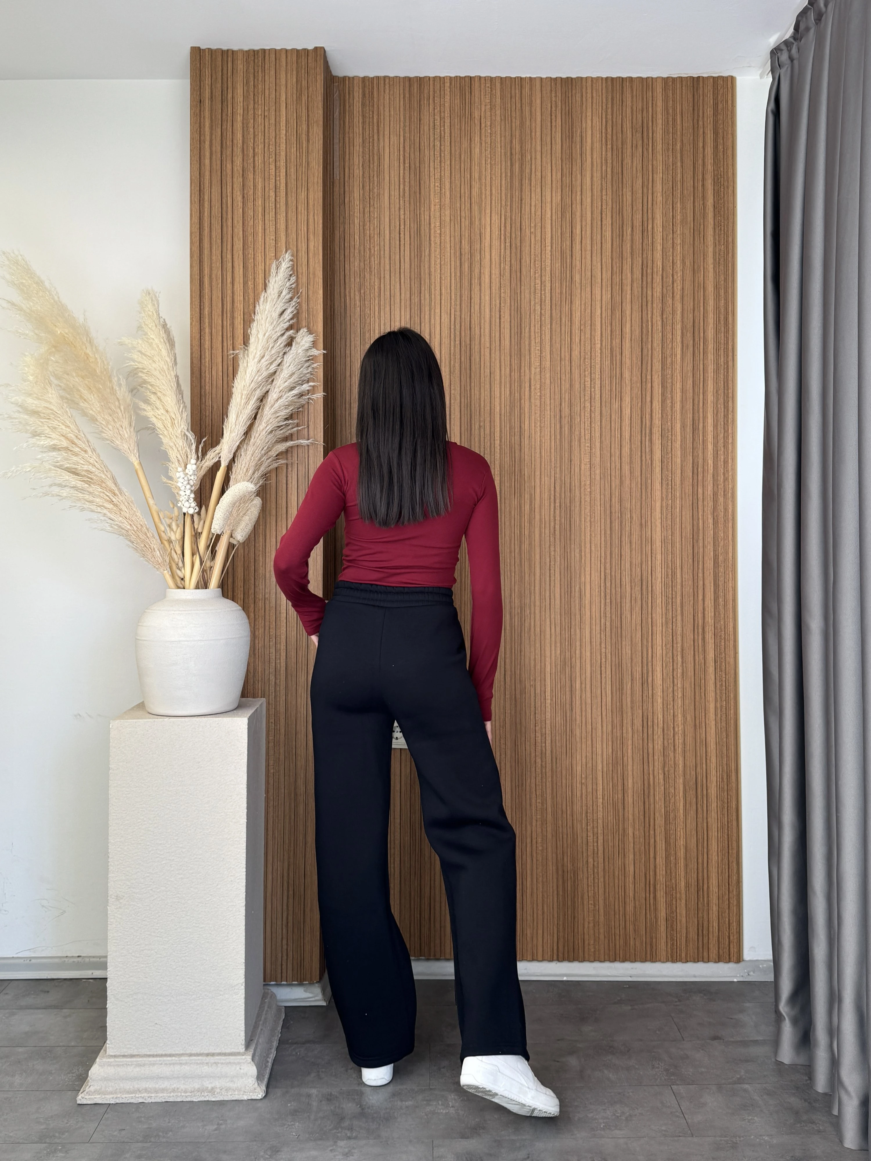 3 İplik Palazzo Eşofman Altı