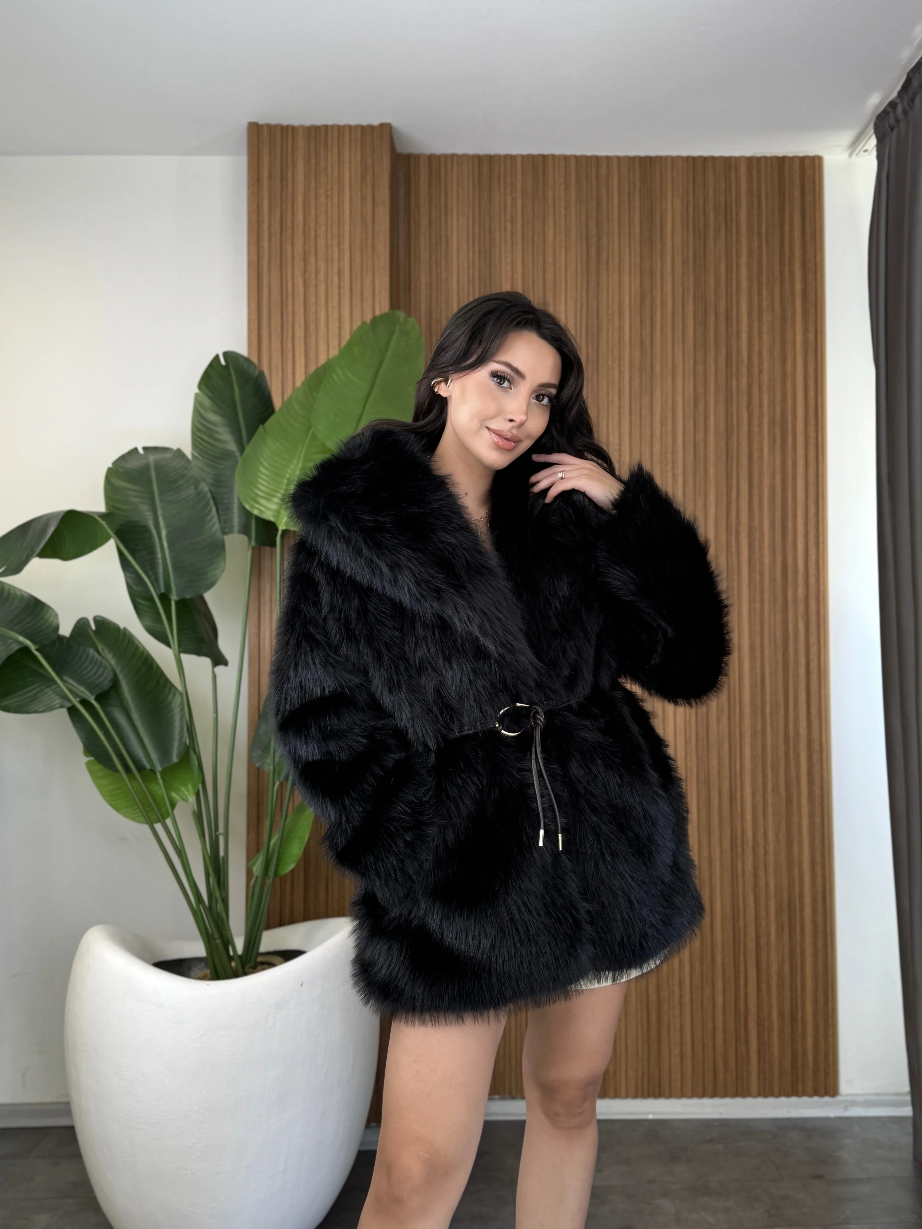 Toka Detay Kemerli Kürk