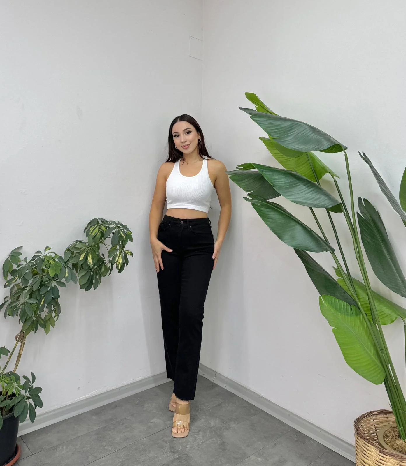 Lazer Kesim Mom Jean