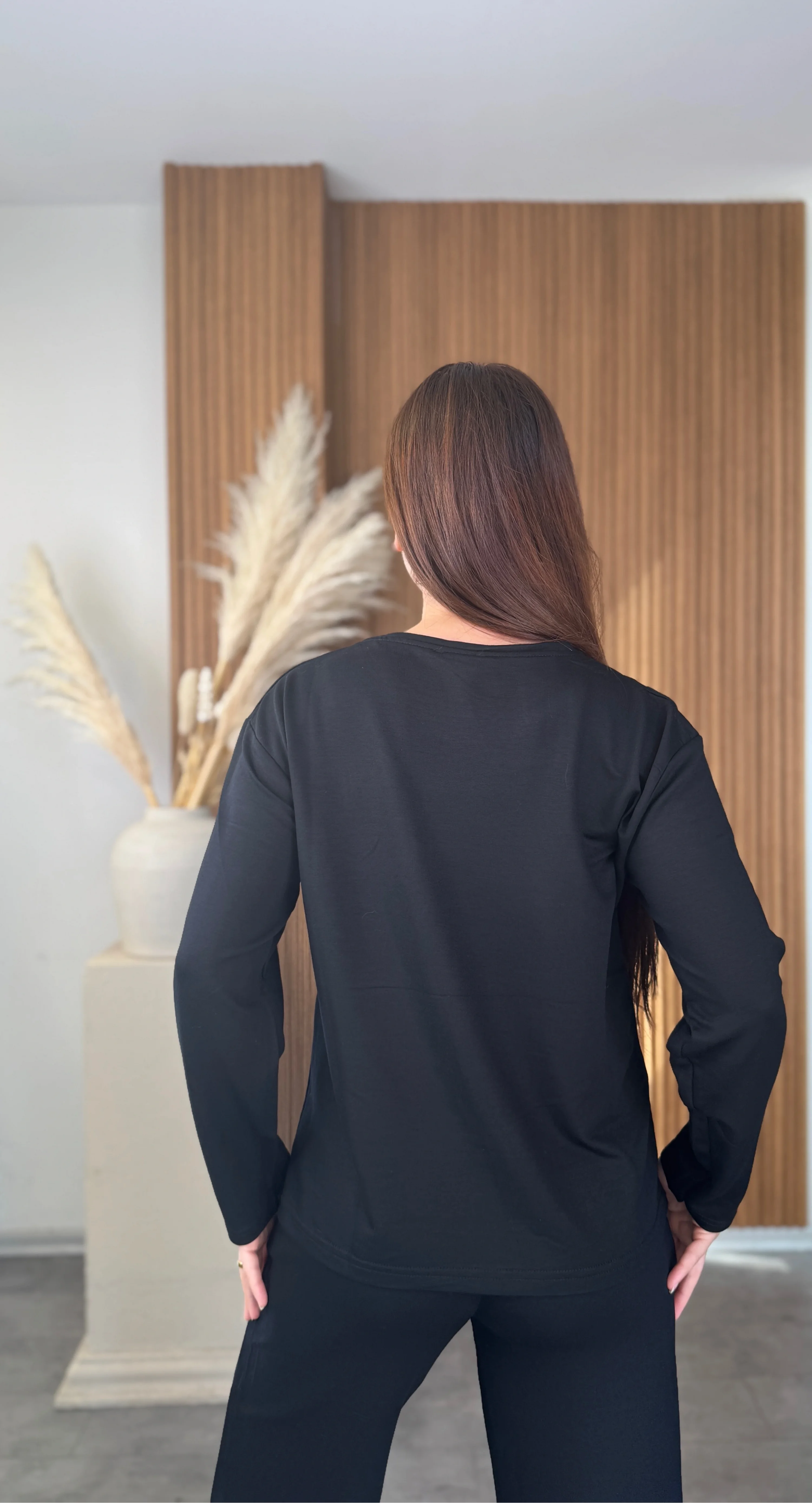 Bluz Palazzo Modal Takım