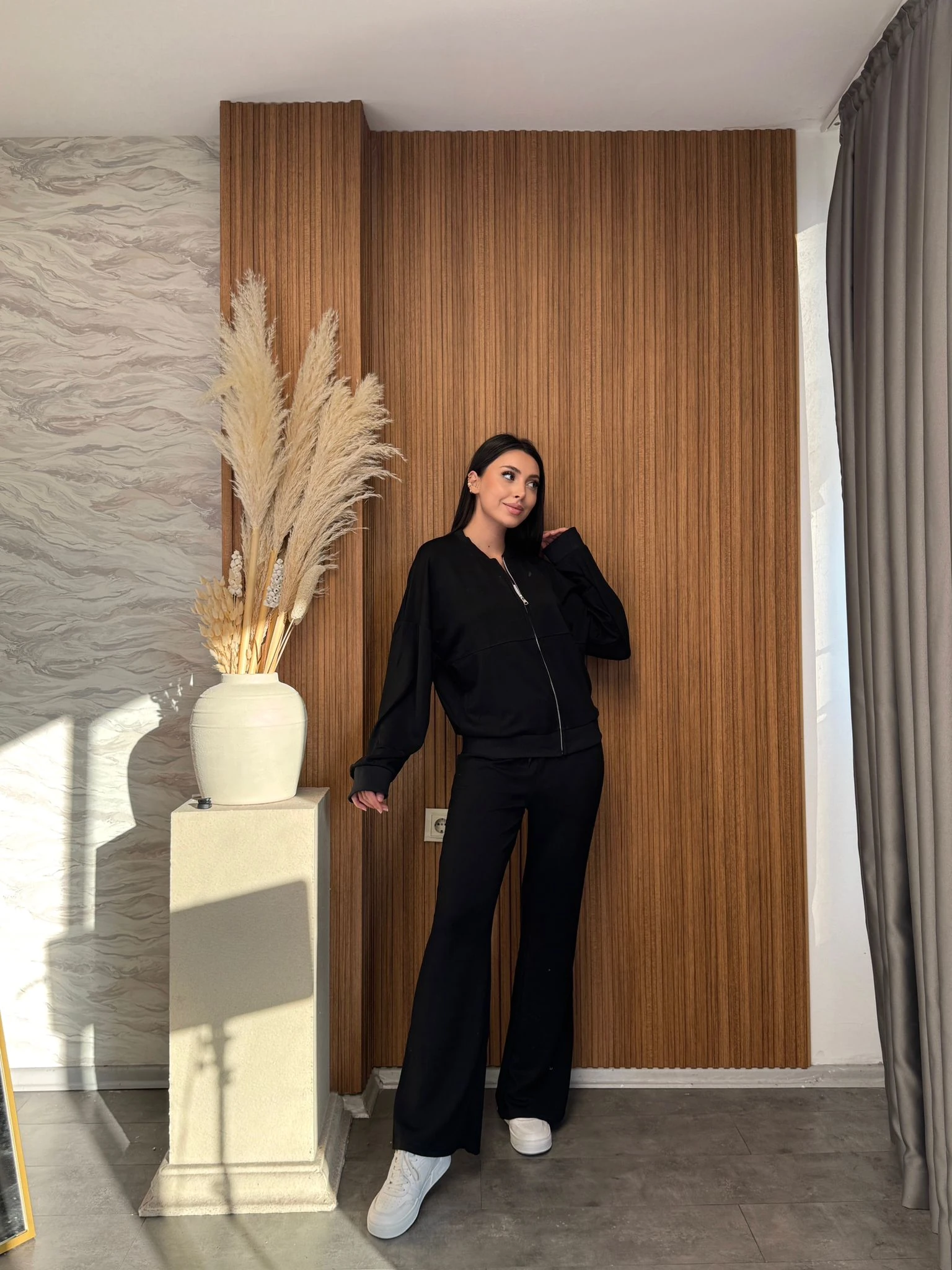 Fermuarlı Modal Takım