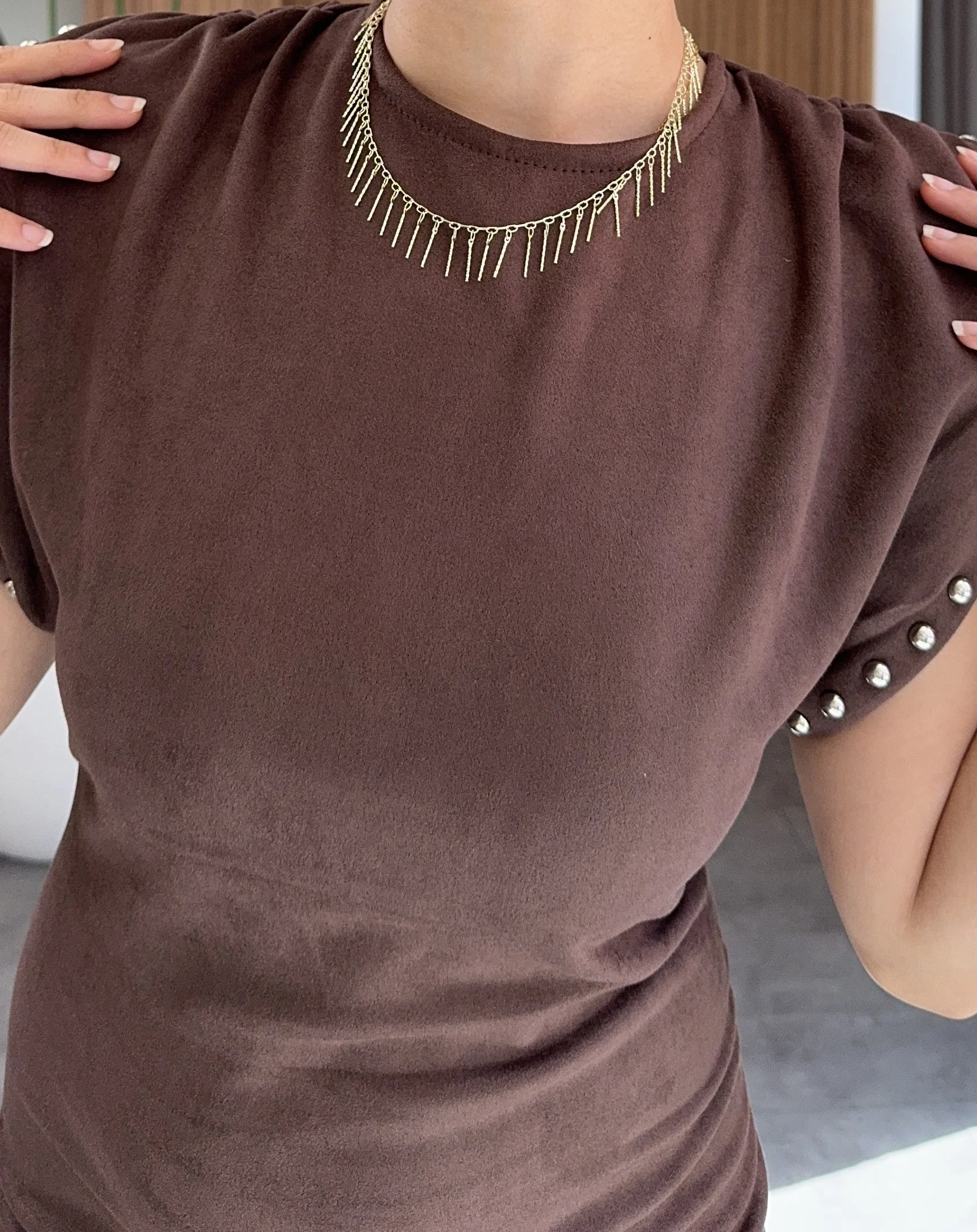 Püskül Detaylı Kolye