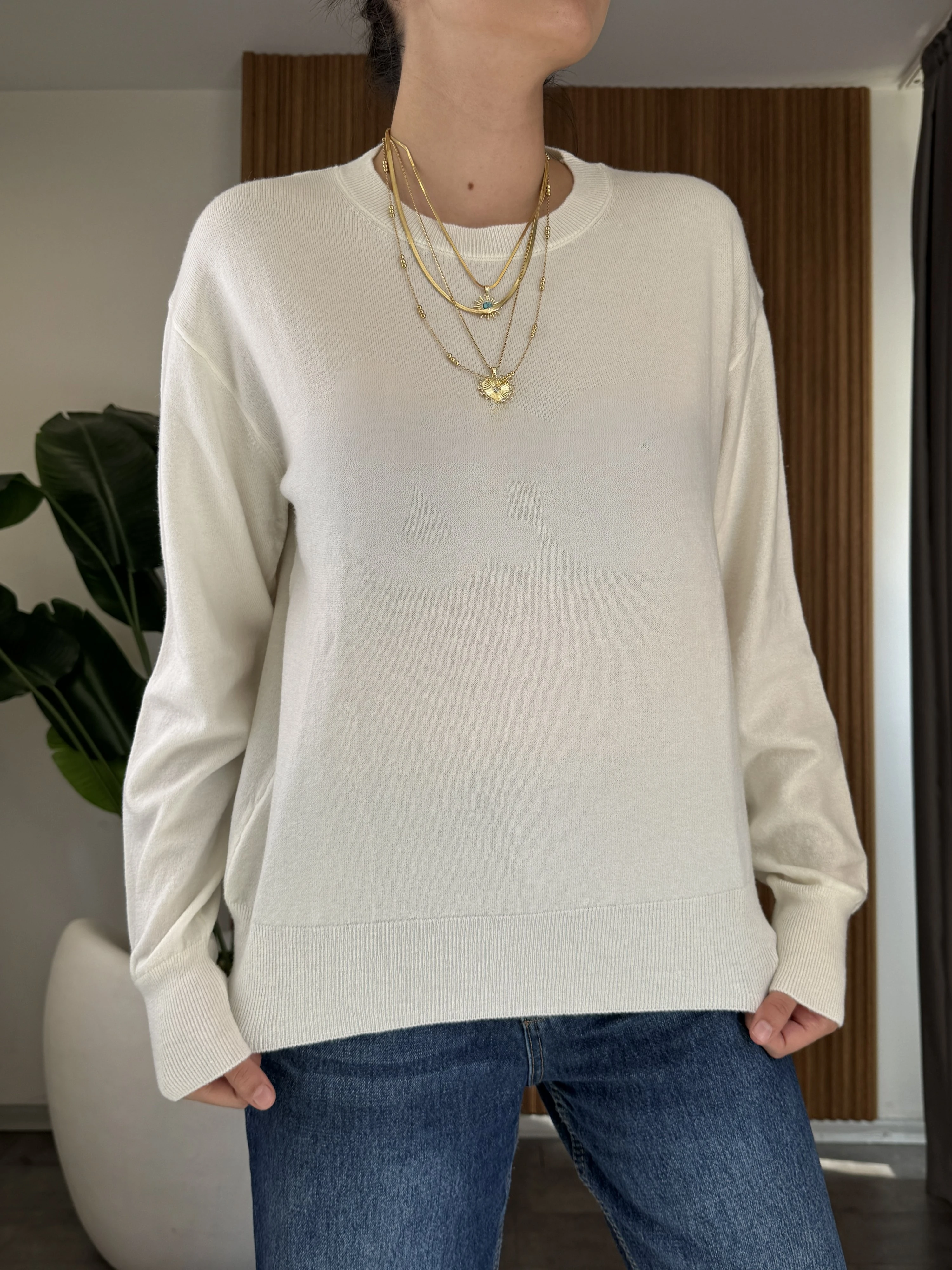 Bisiklet Yaka Triko Kazak