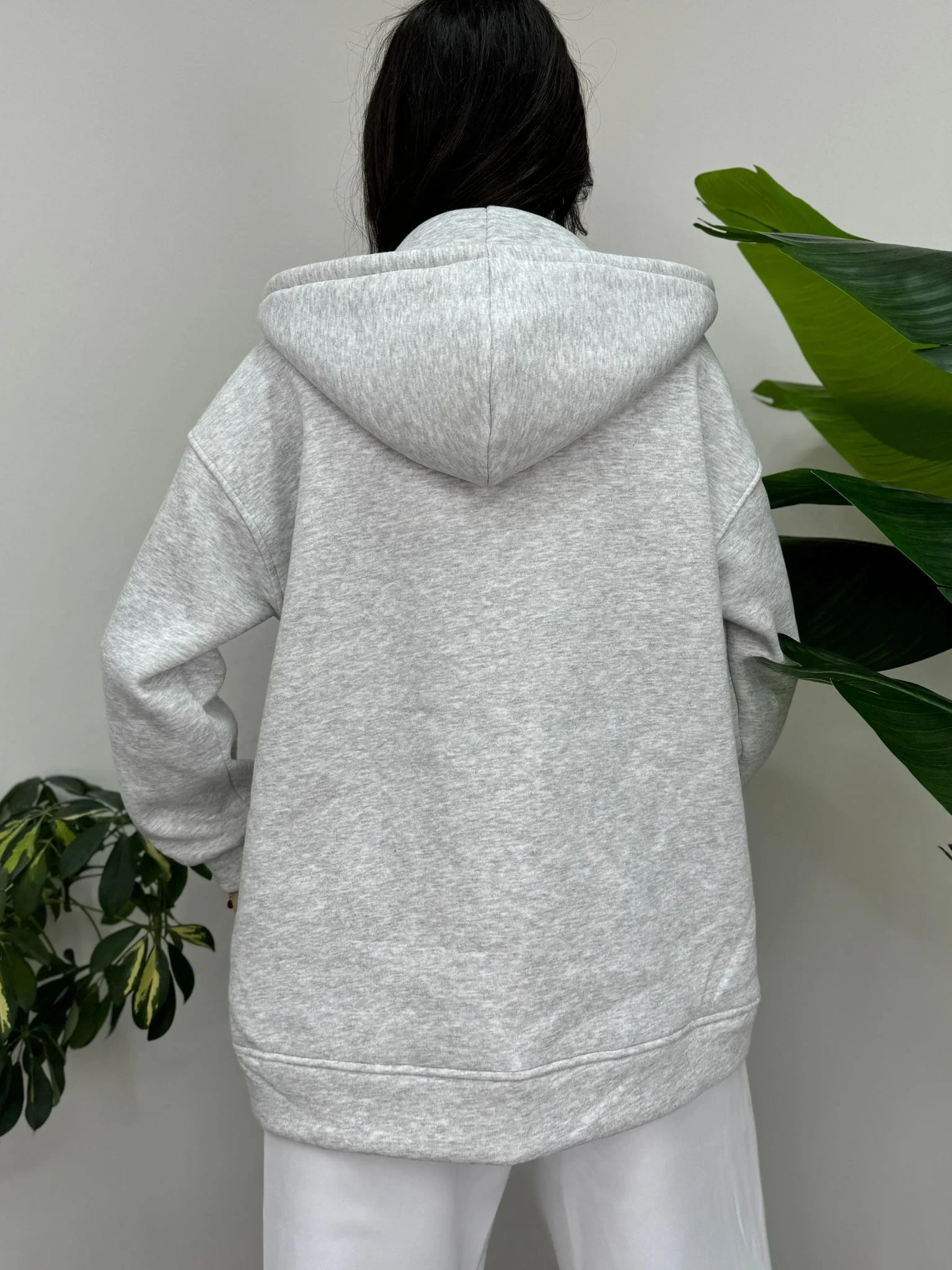 Üçiplik Fermuarlı Hırka