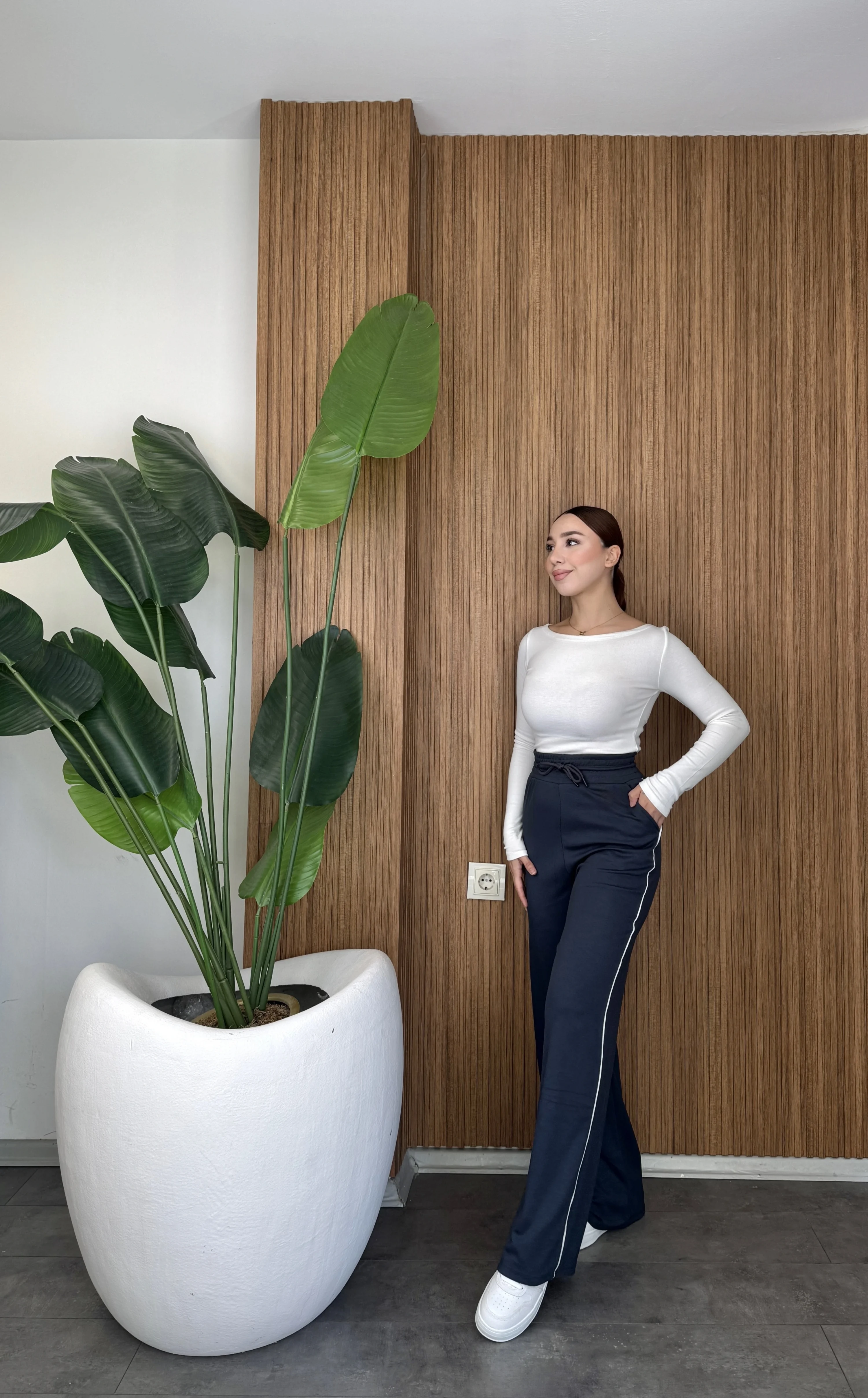 Arabiyeli Modal Palazzo Eşofman Altı