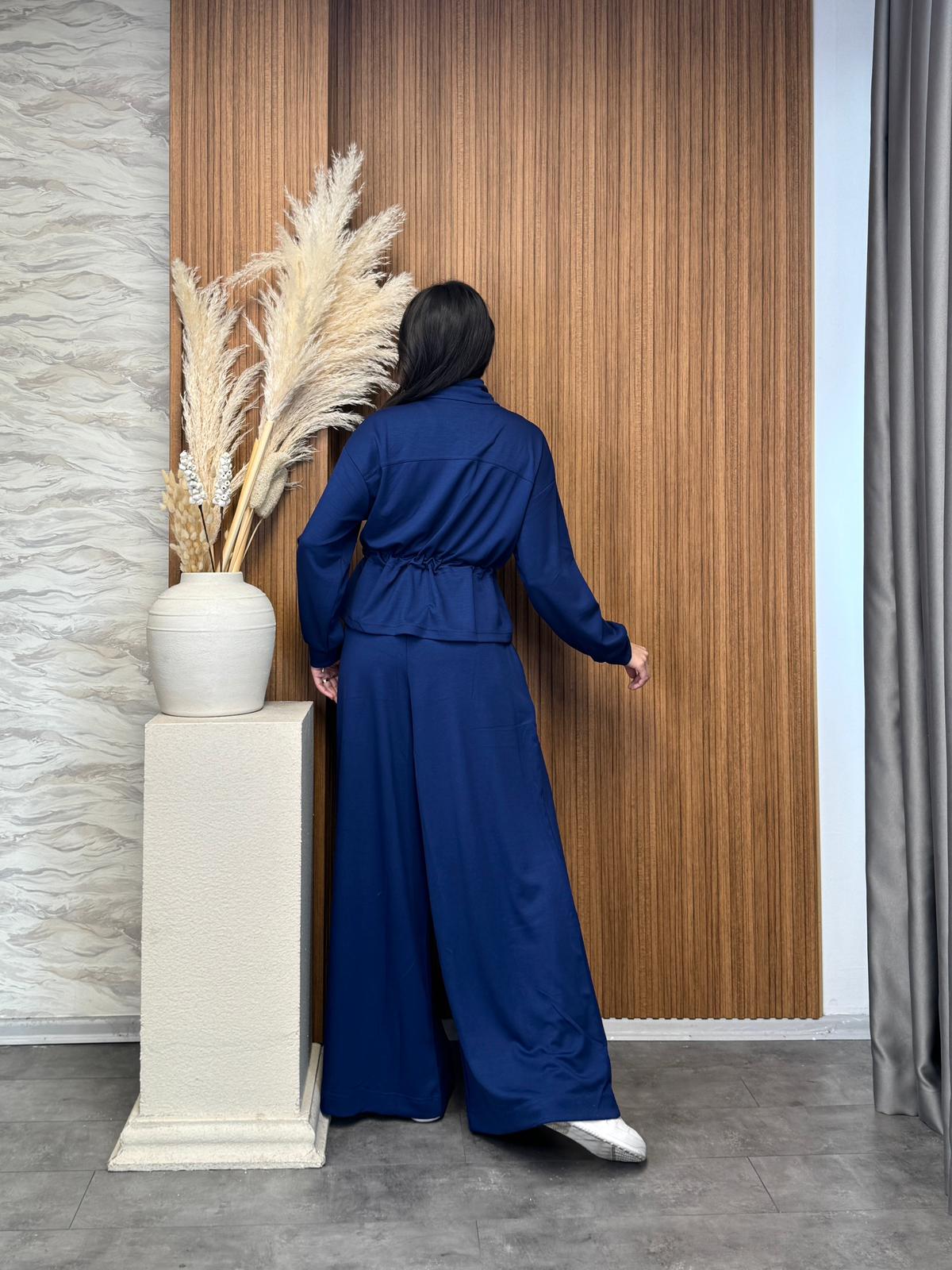 Modal Fermuarlı Stoplu Takım