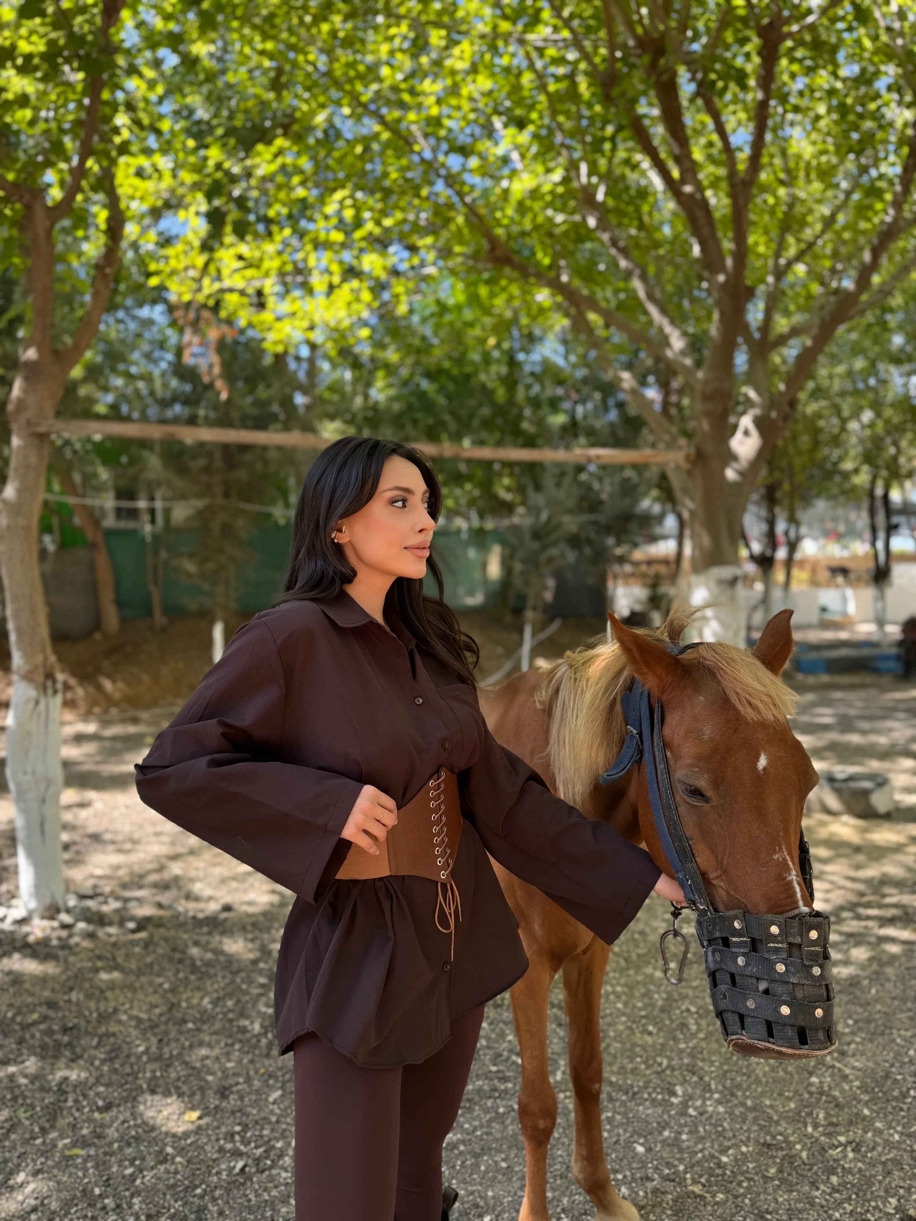 Volanlı Uzun Gömlek