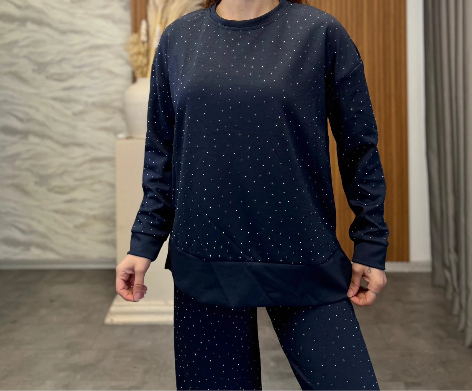 Modal Taşlı Takım