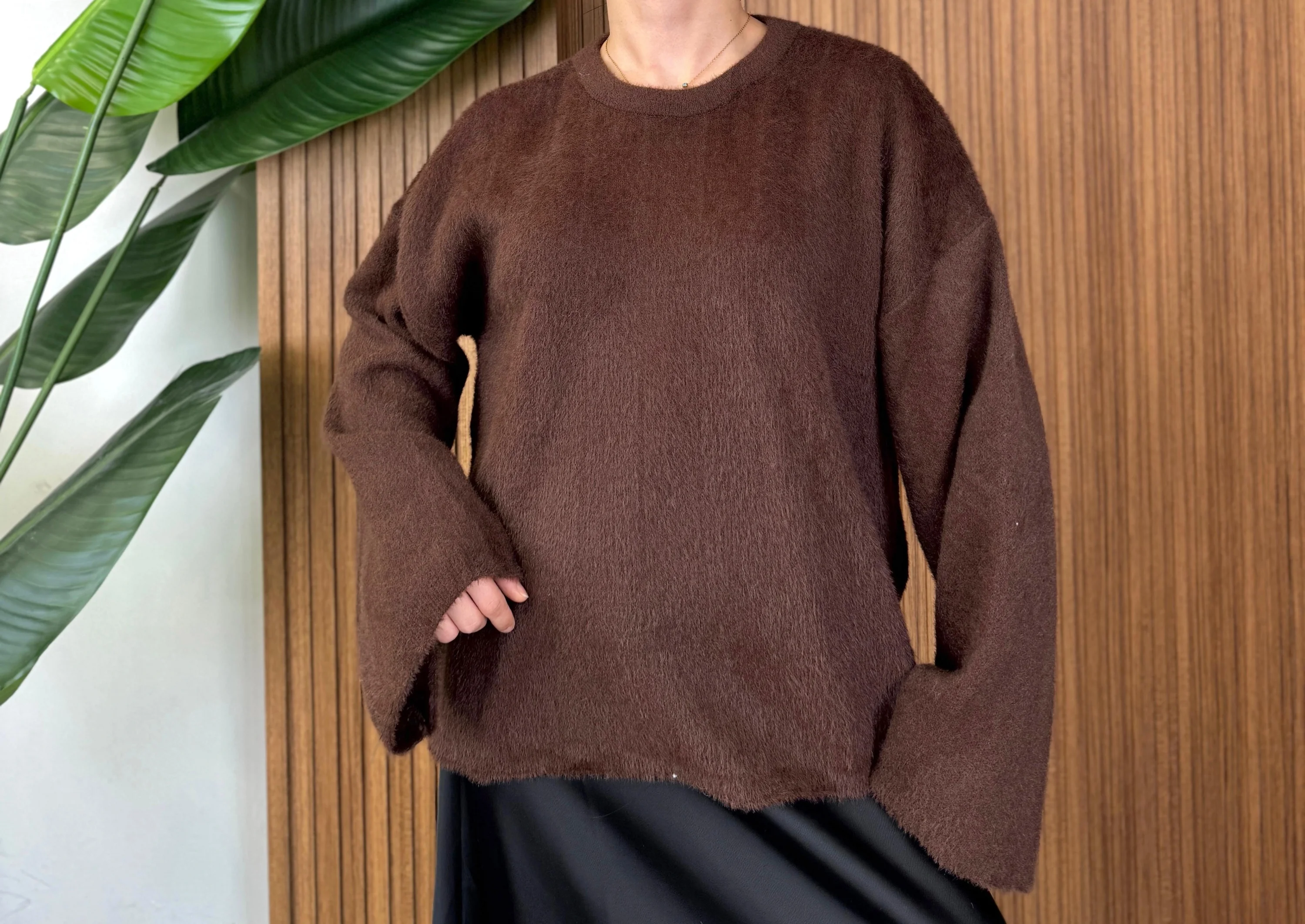 Yumoş Oversize Kazak