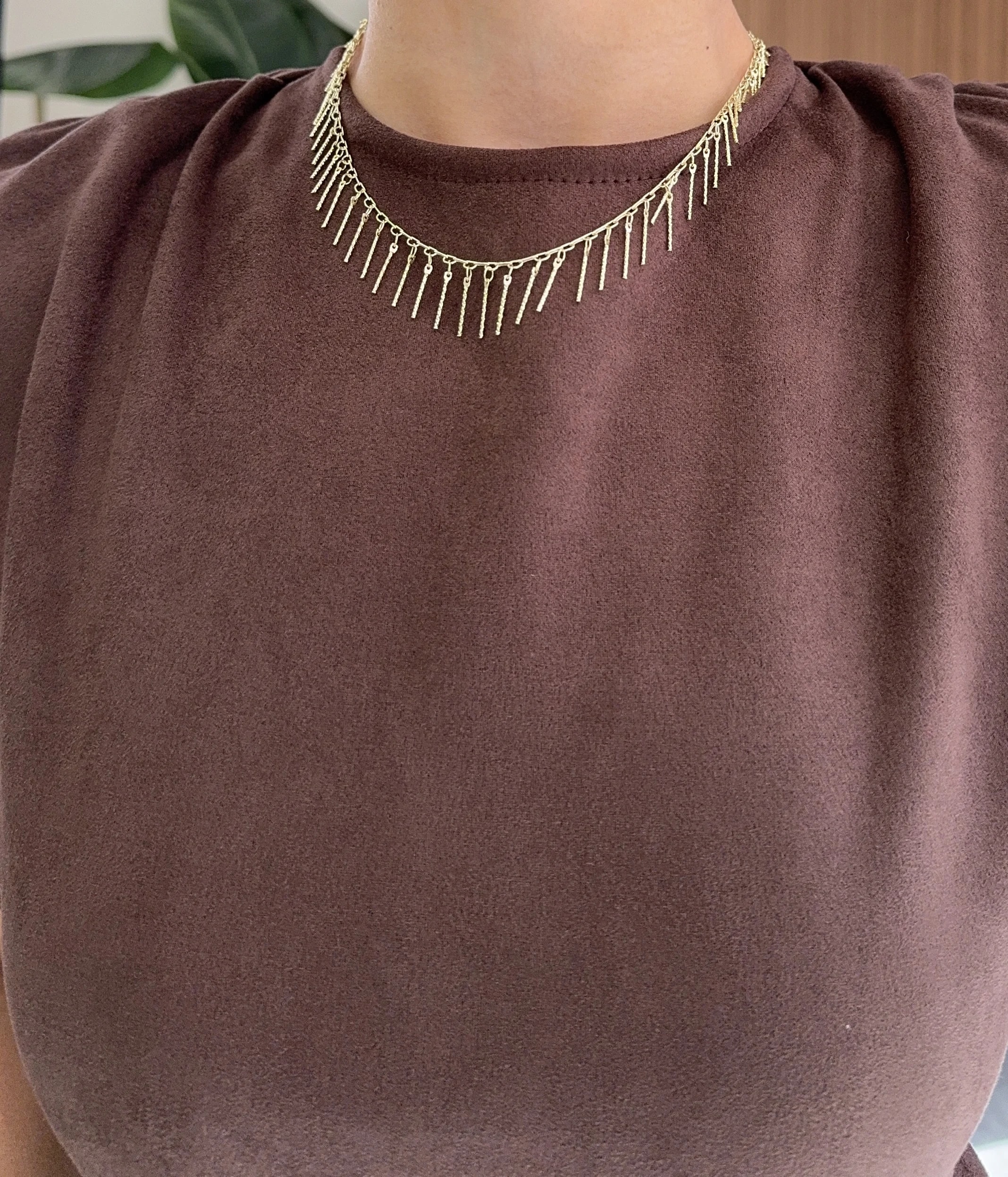 Püskül Detaylı Kolye