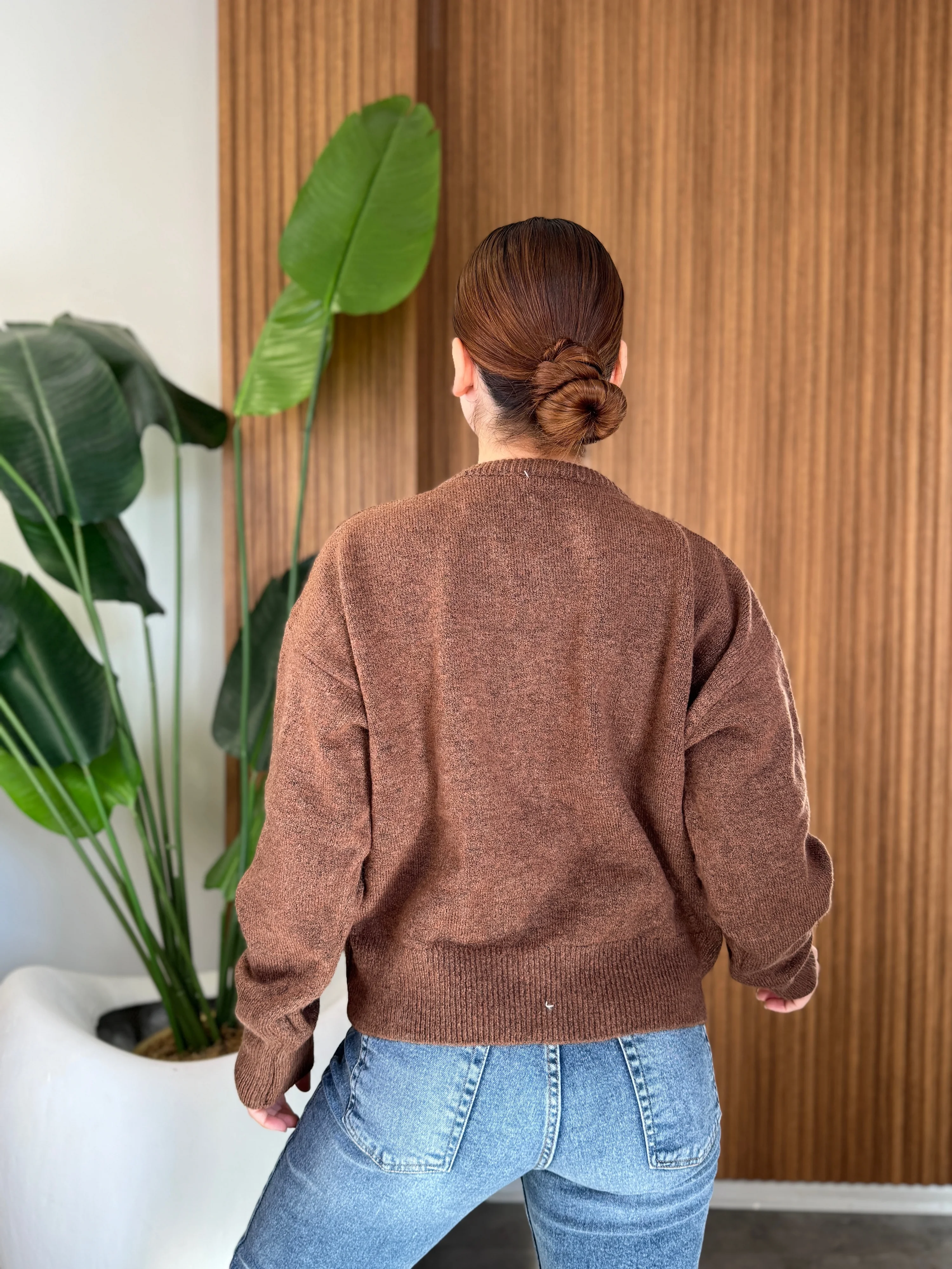 Tiftik Bağcıklı Hırka