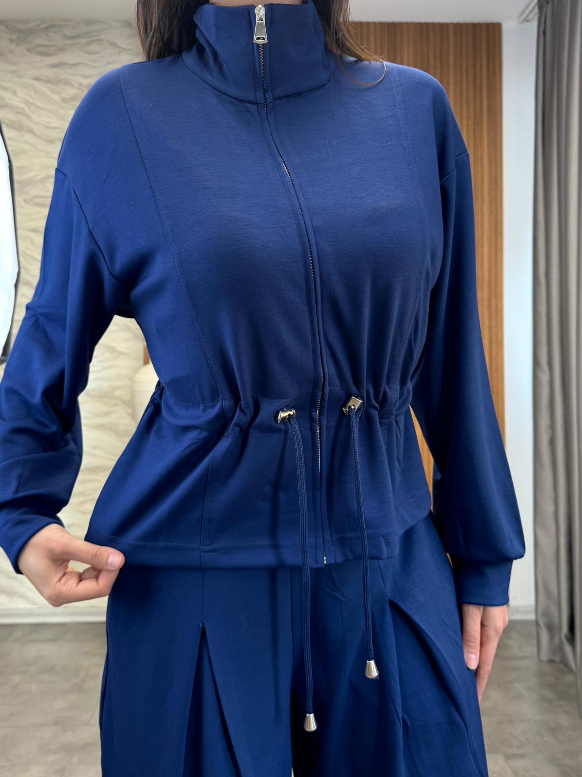 Modal Fermuarlı Stoplu Takım