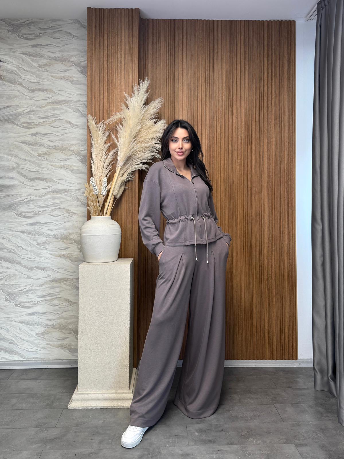 Modal Fermuarlı Stoplu Takım