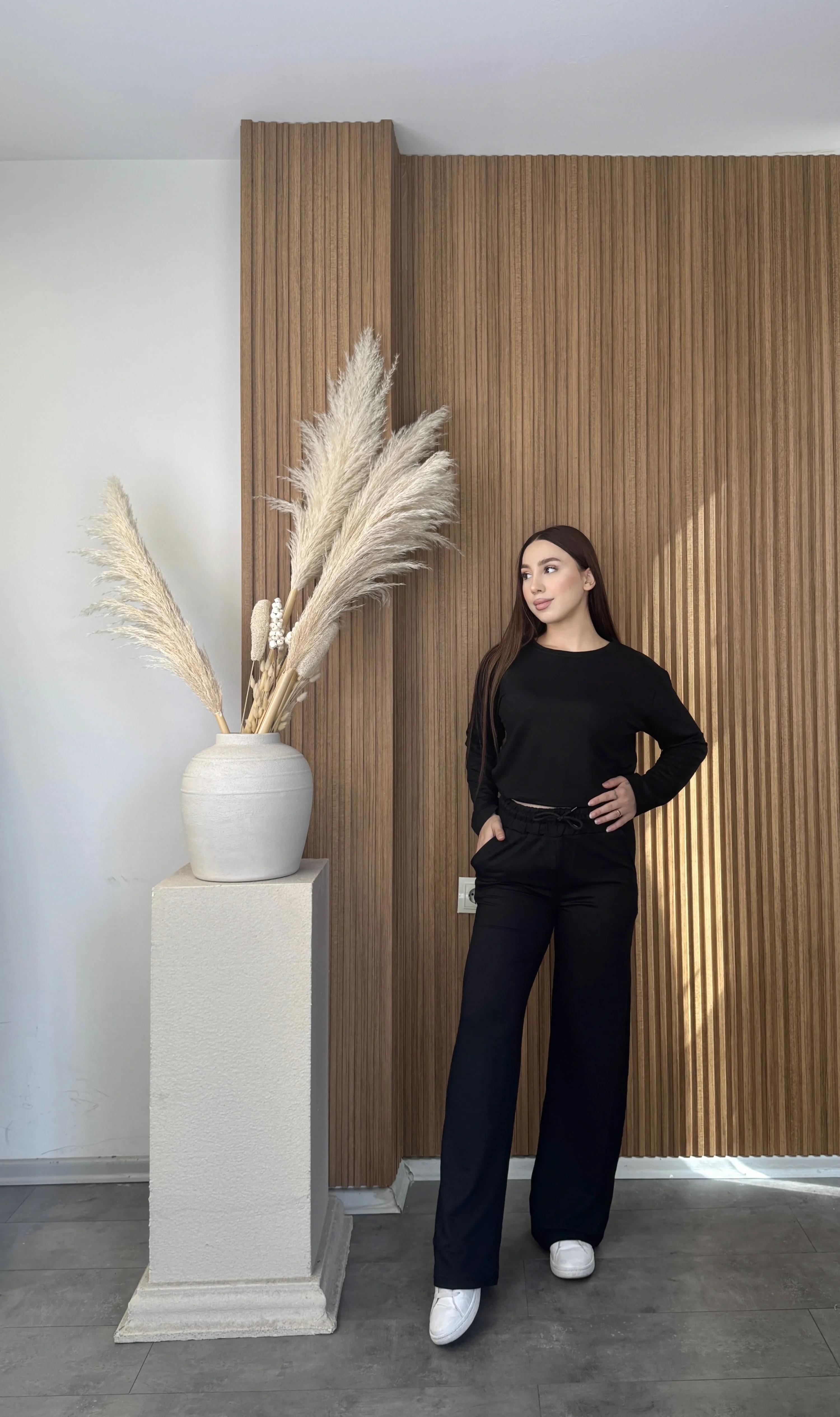 Bluz Palazzo Modal Takım