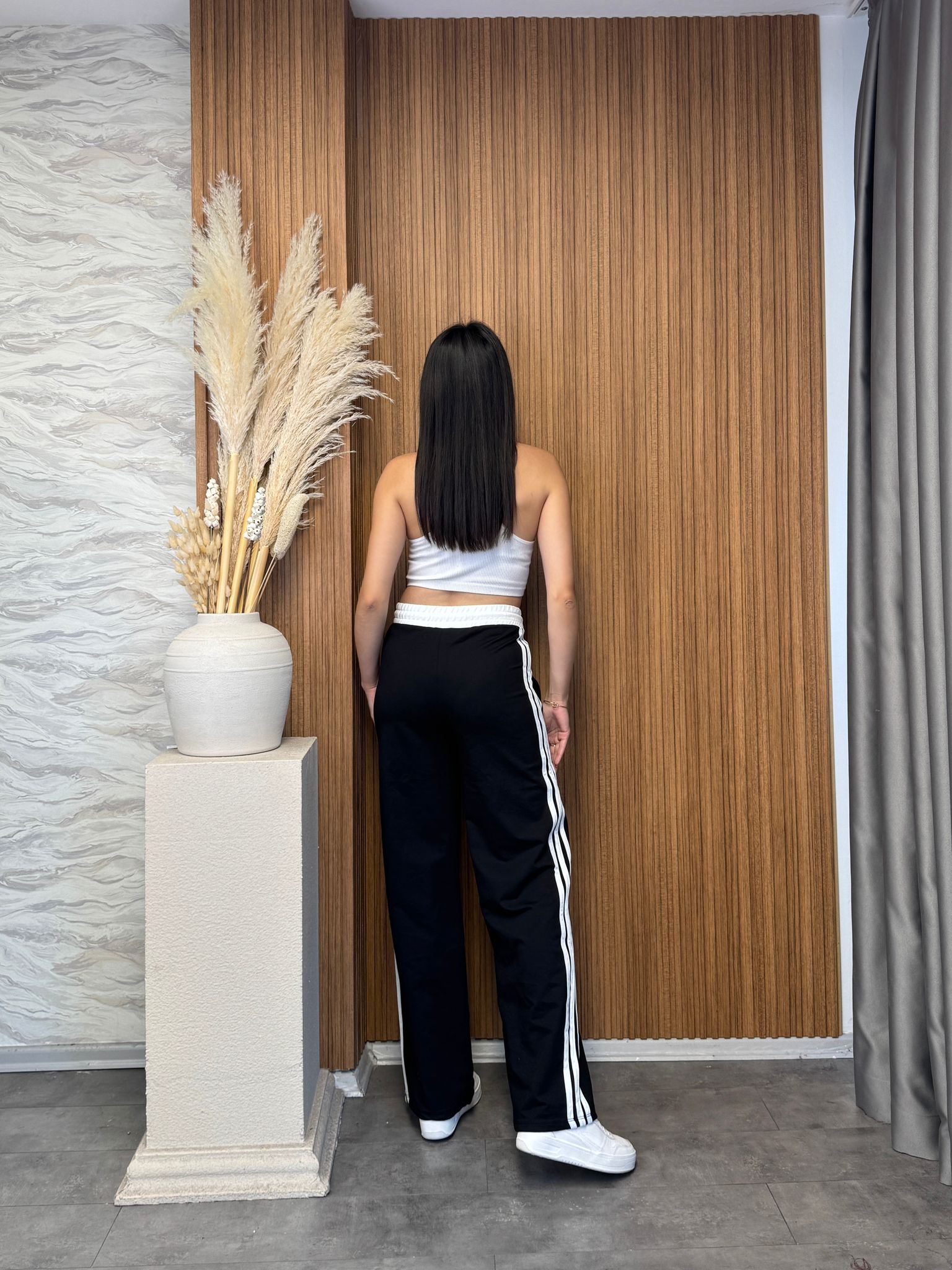 Flatolu Şeritli Eşofman