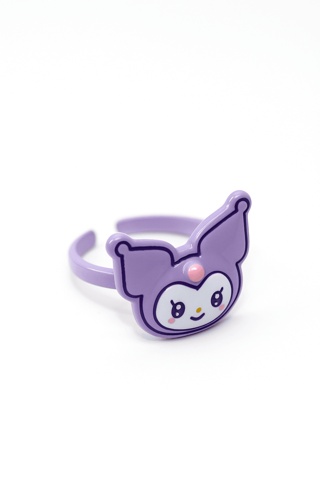 Ayarlanabilir Kuromi Hello Kity Cinnammaroll Tasarımlı Ayarlanabilir Çocuk Yüzükleri