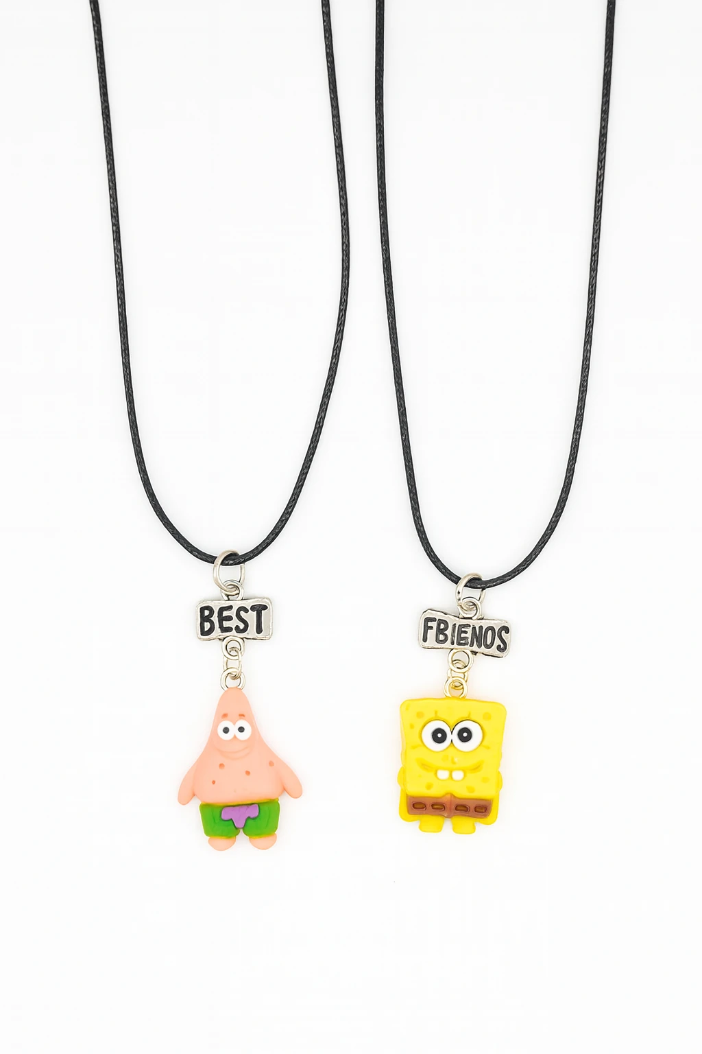 SüngerBob ve Arkadaşı 2'li Arkdaşlık Kolyesi