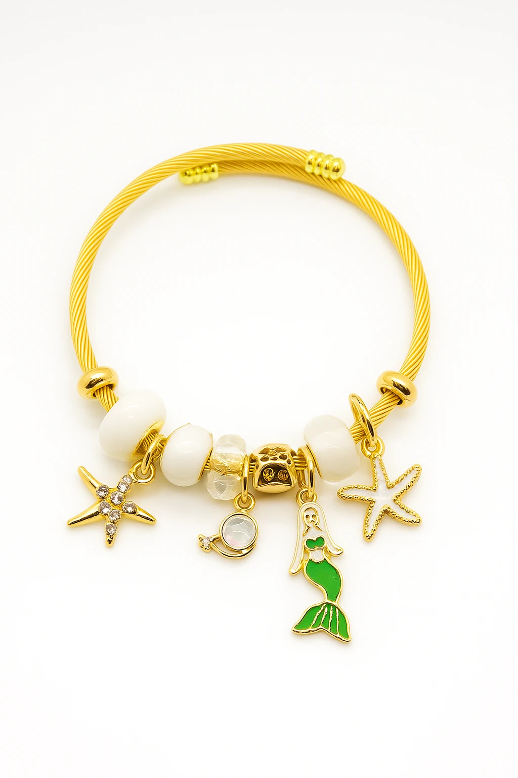 Çocuk Boyu Paslanmaz Kararmaz Çelik Charm'lı Bileklik