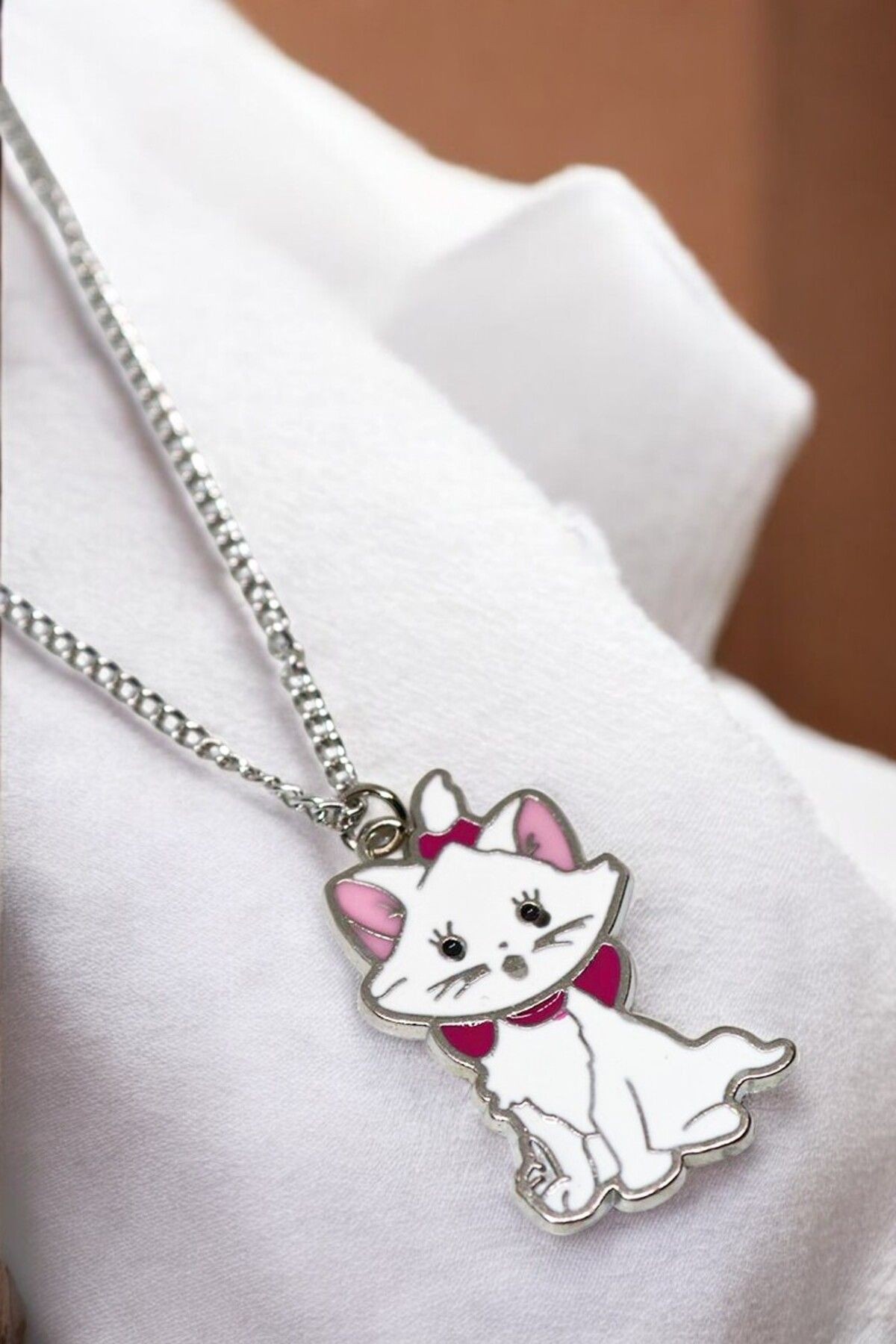 Hello Kity My melody Kuromi Kedi Tasarımlı Çocuk Kolyeleri Çocuk Kolyesi