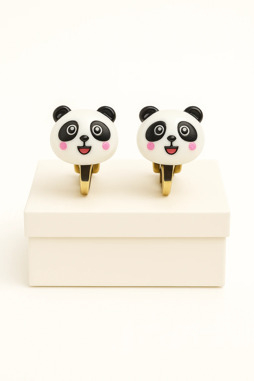 Hello Kity Ayıcık Pikachu Yıldız Tavşan Tasarımlı Çocuklar İçin Renkli Sıkıştırmalı Küpeler