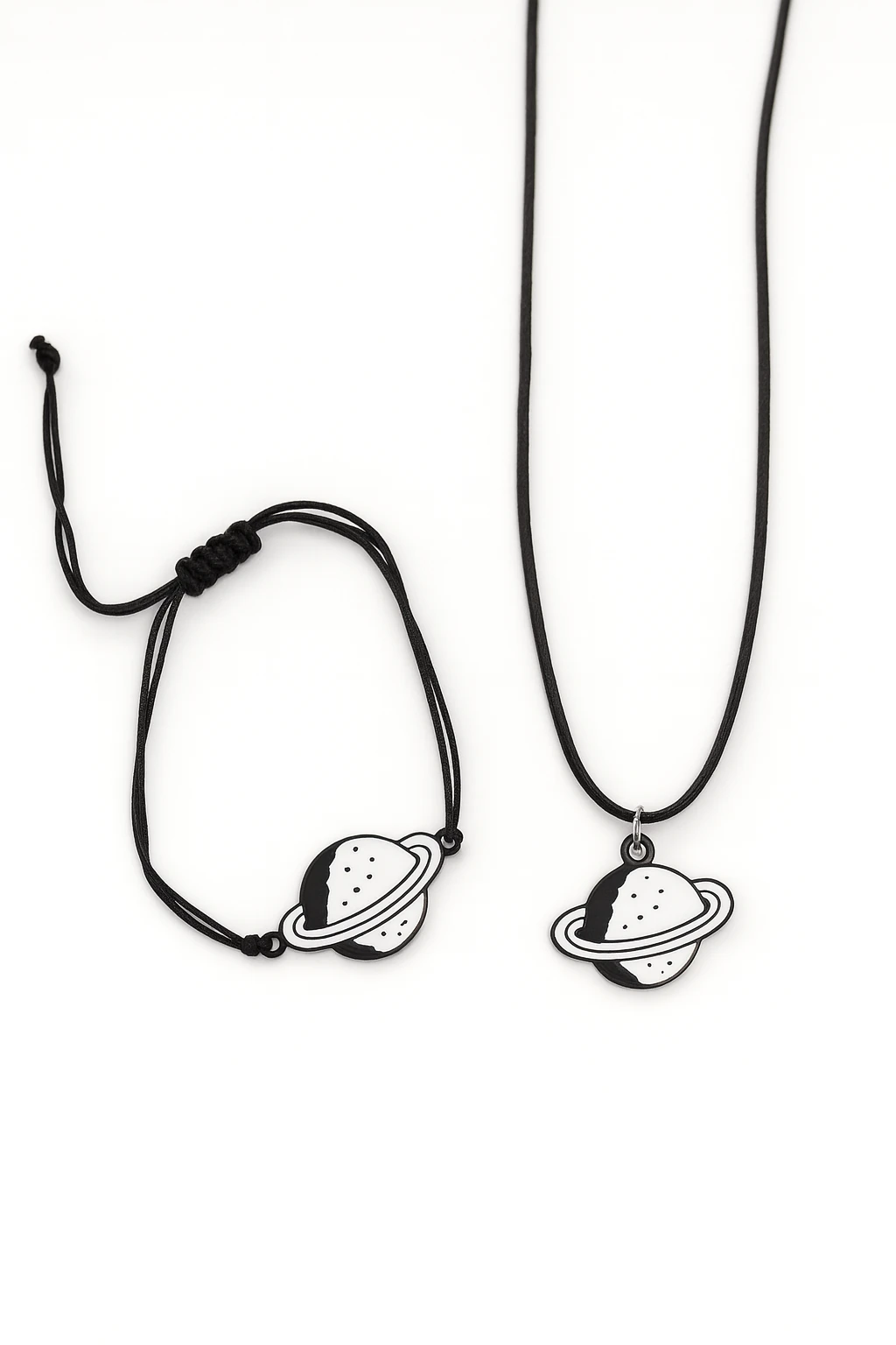 Gezegen Tasarımlı Kolye ve Bileklik Setleri