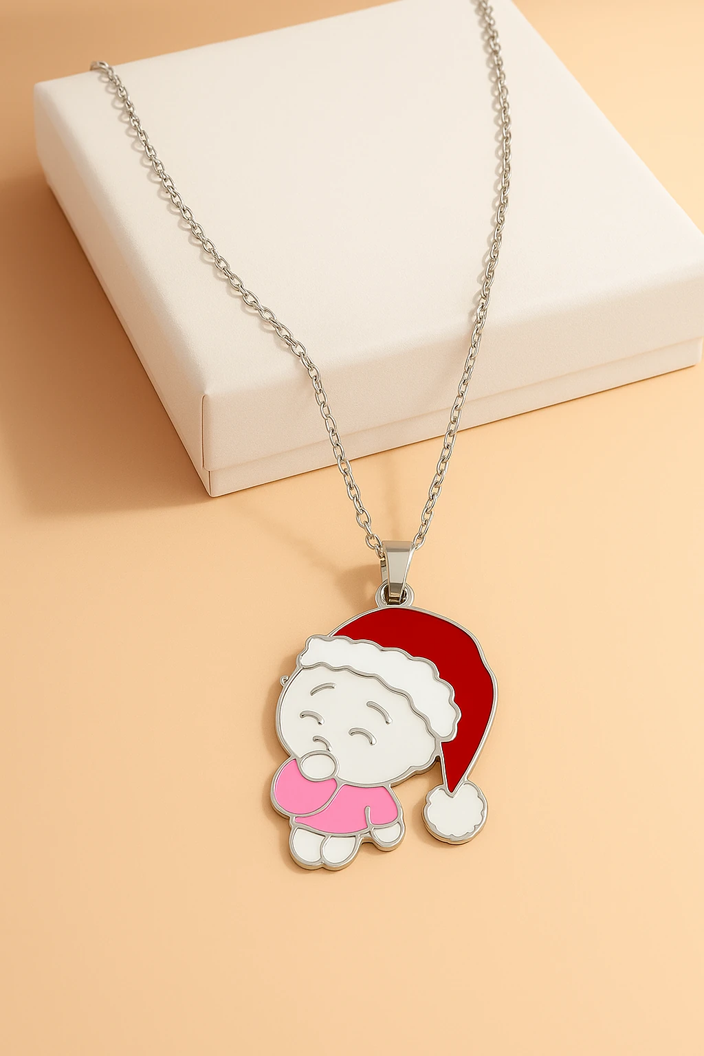 Hello Kity Tasarımlı Zincirli Çocuk Kolyesi