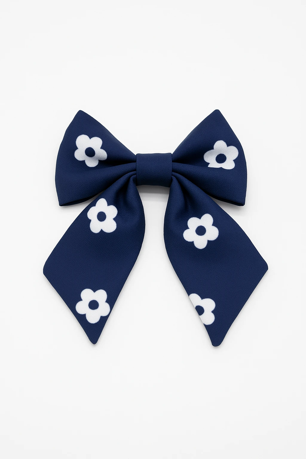 Fiyonk Tasarımlı Papatya Desenli Klipsli Tokalar