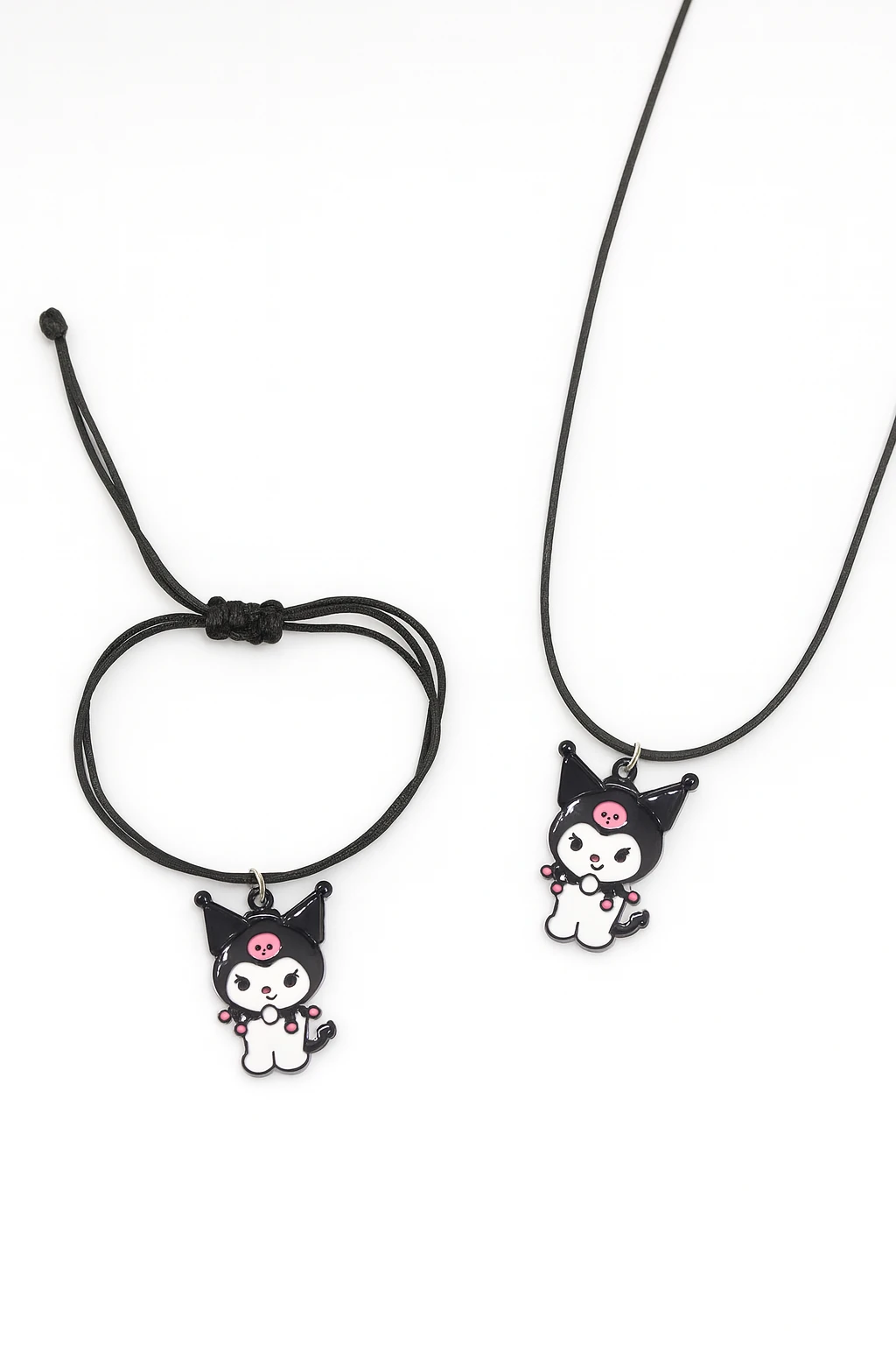 Kuromi Tasarımlı Kolye ve Bileklik Setleri