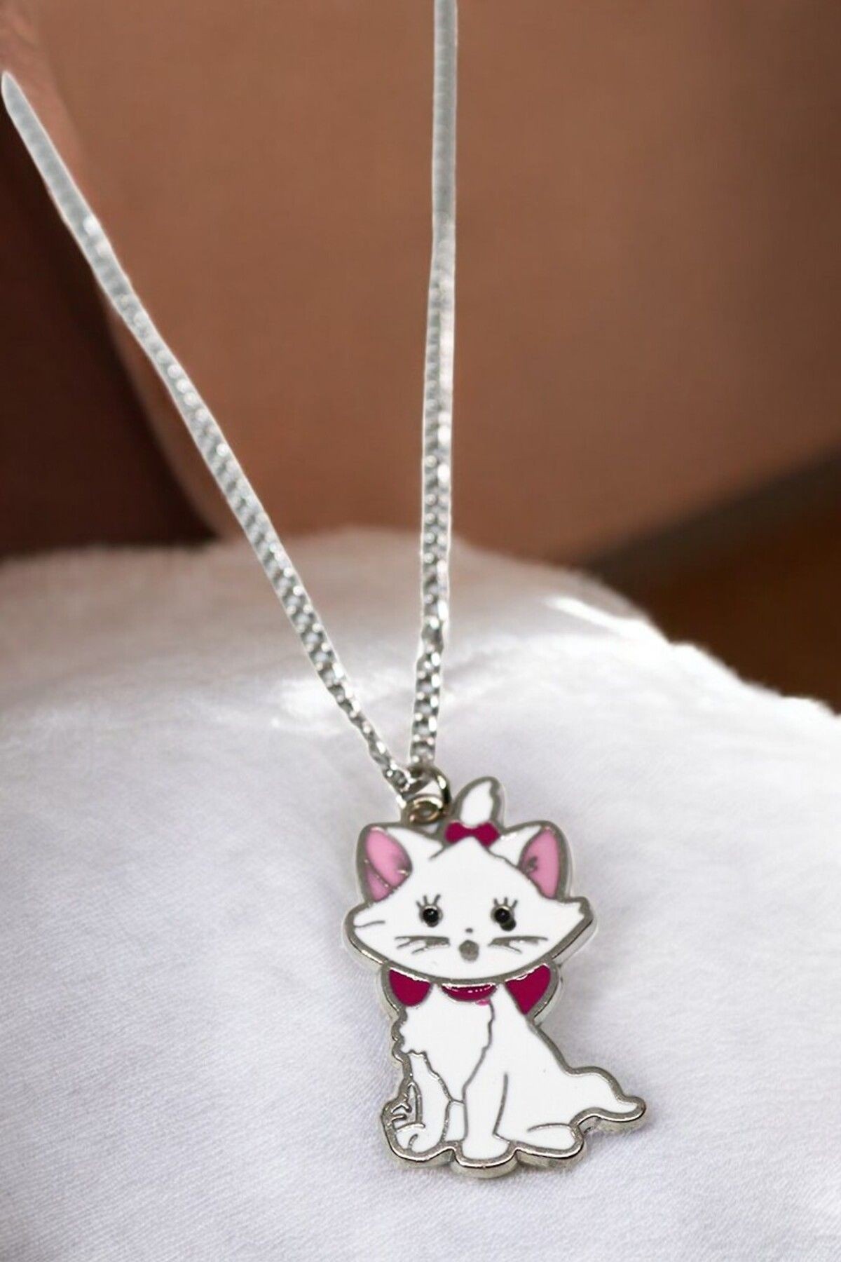 Hello Kity My melody Kuromi Kedi Tasarımlı Çocuk Kolyeleri Çocuk Kolyesi