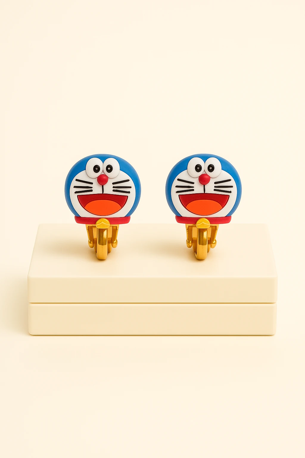 Hello Kity Ayıcık Pikachu Yıldız Tavşan Tasarımlı Çocuklar İçin Renkli Sıkıştırmalı Küpeler