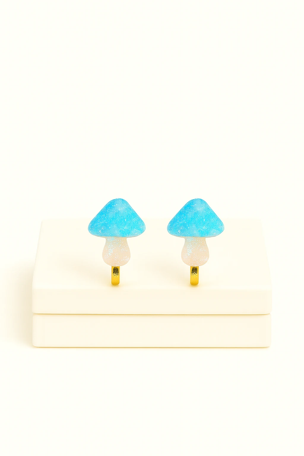 Çocuklar İçin Renkli Sıkıştırmalı Küpeler Kiraz Çilek Elma Tasarımlı