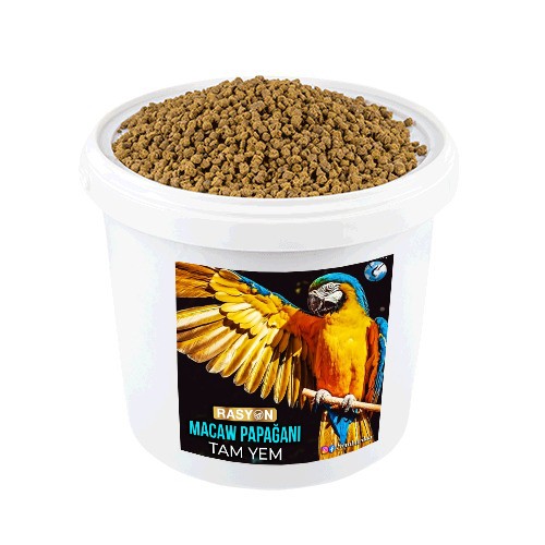 Rasyon Macaw Papağanı Tam Yemi - 5 Kg