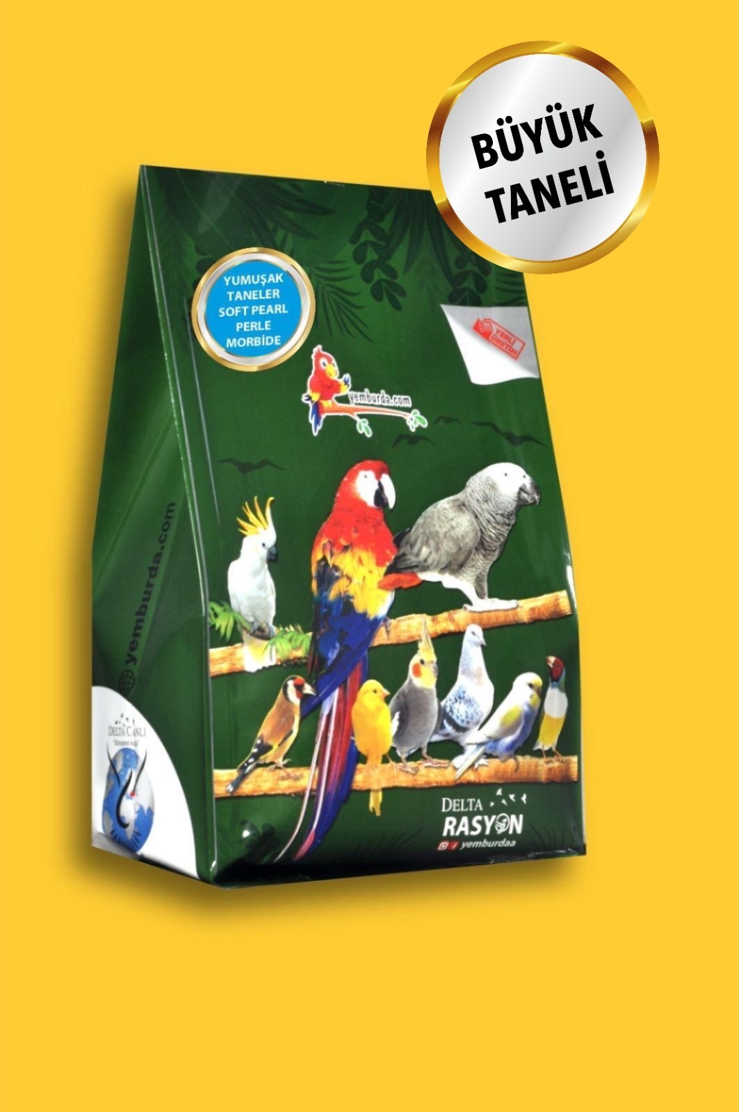 Rasyon Yumuşak Taneler Büyük Taneli - 3 Kg