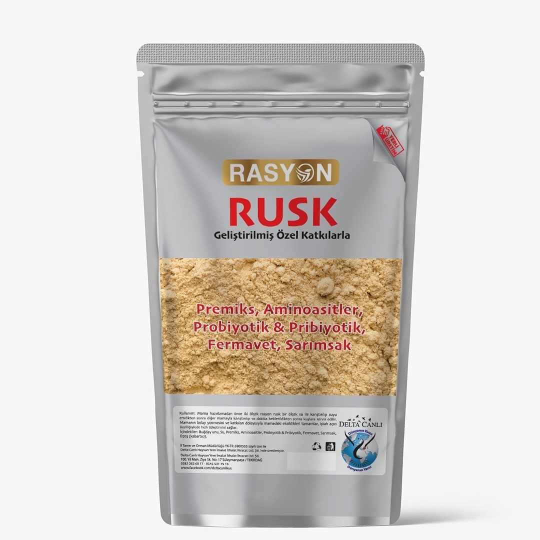 Rasyon Rusk Katkılı - 1 Kg