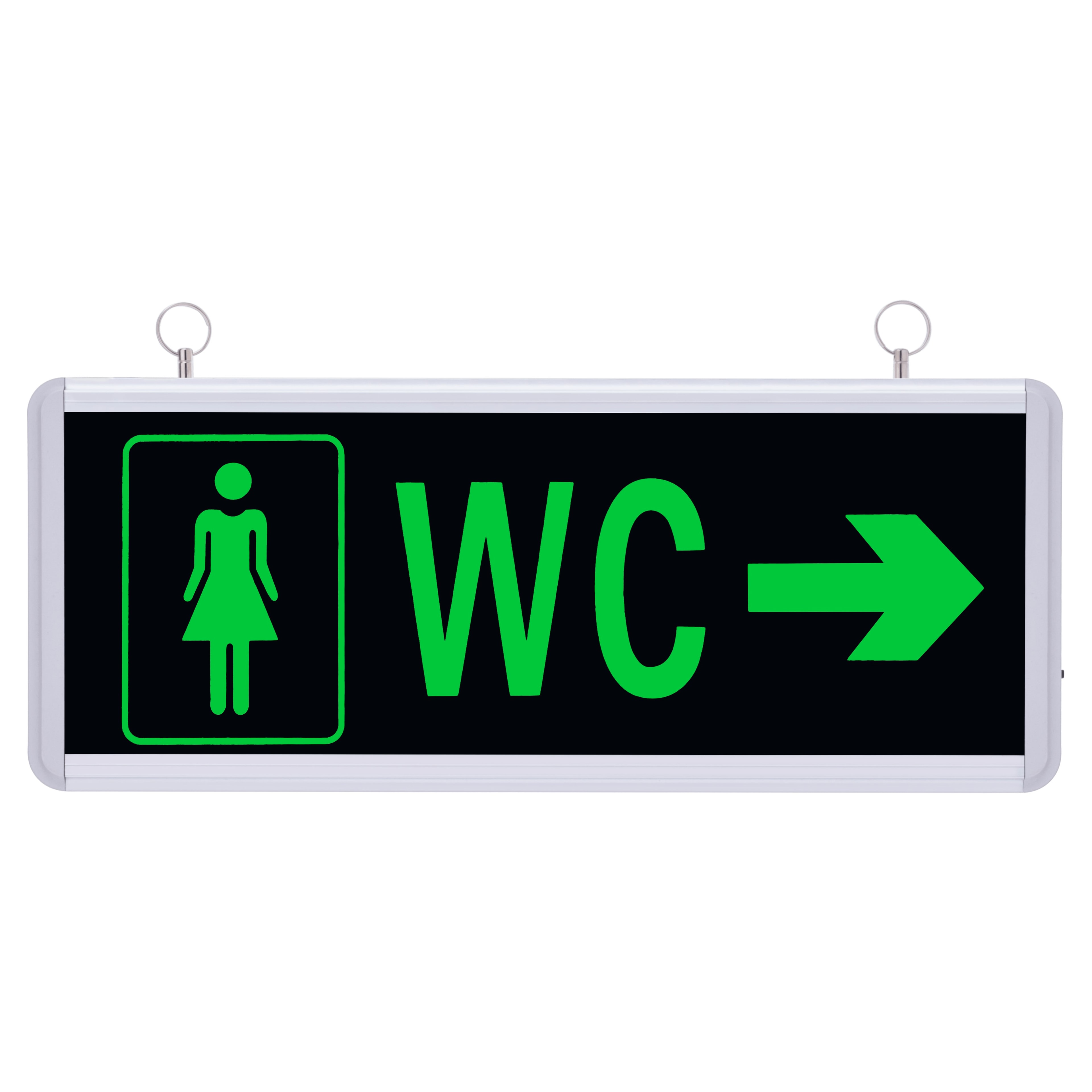 Erkek/Kadın WC Sağ & Sol Çift Yönlü 180 Dk Exit Yönlendirme Armatürü - Kadın