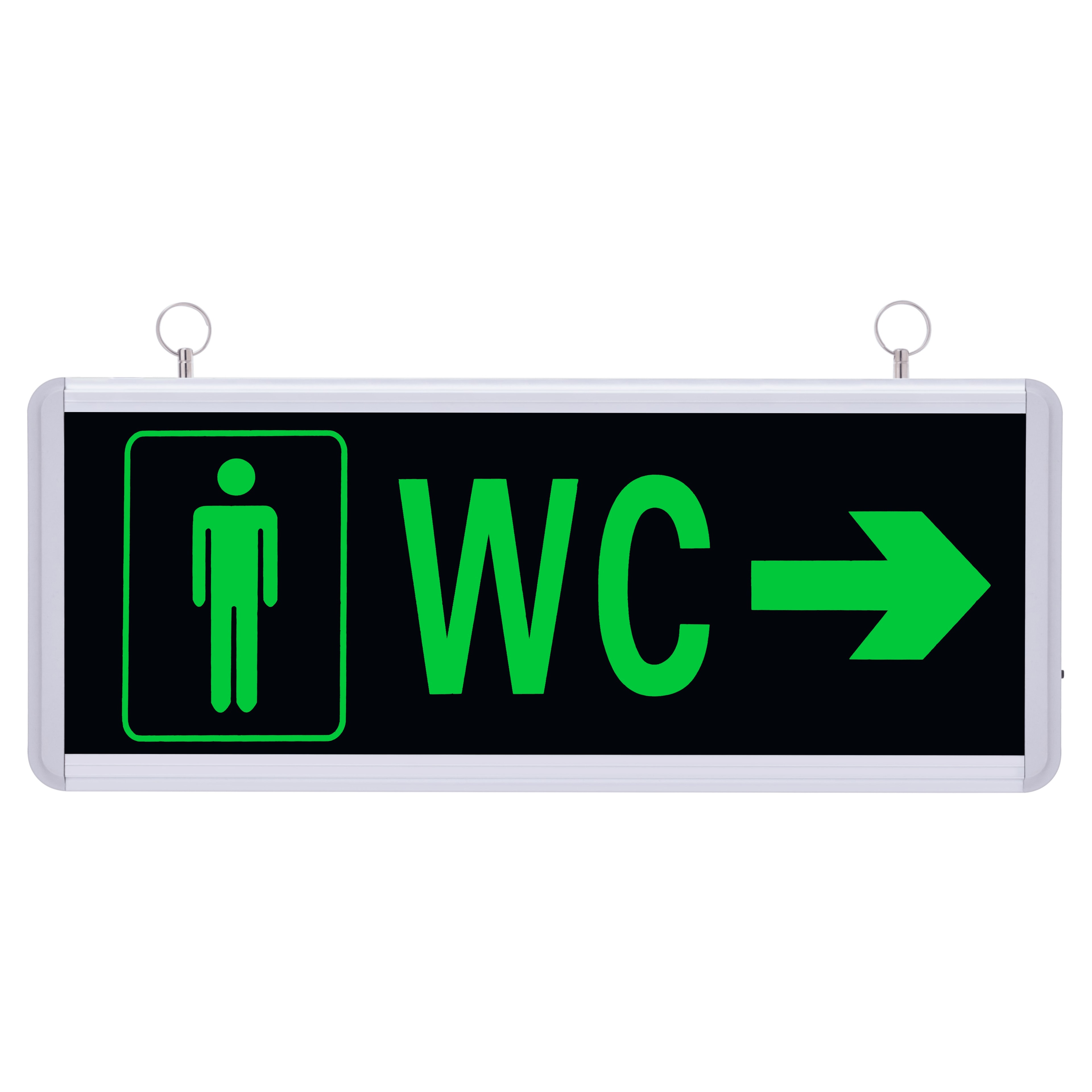 Erkek/Kadın WC Sağ & Sol Çift Yönlü 180 Dk Exit Yönlendirme Armatürü - Erkek