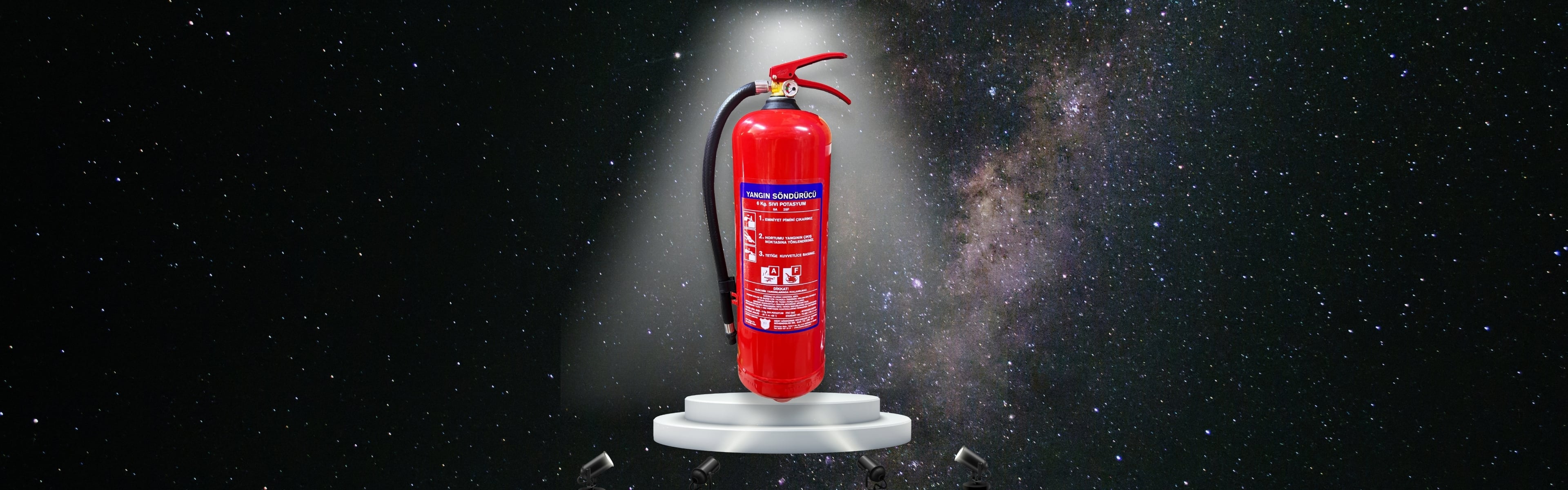 Sıvı Potasyum Yangın Tüpü AF Sınıfı