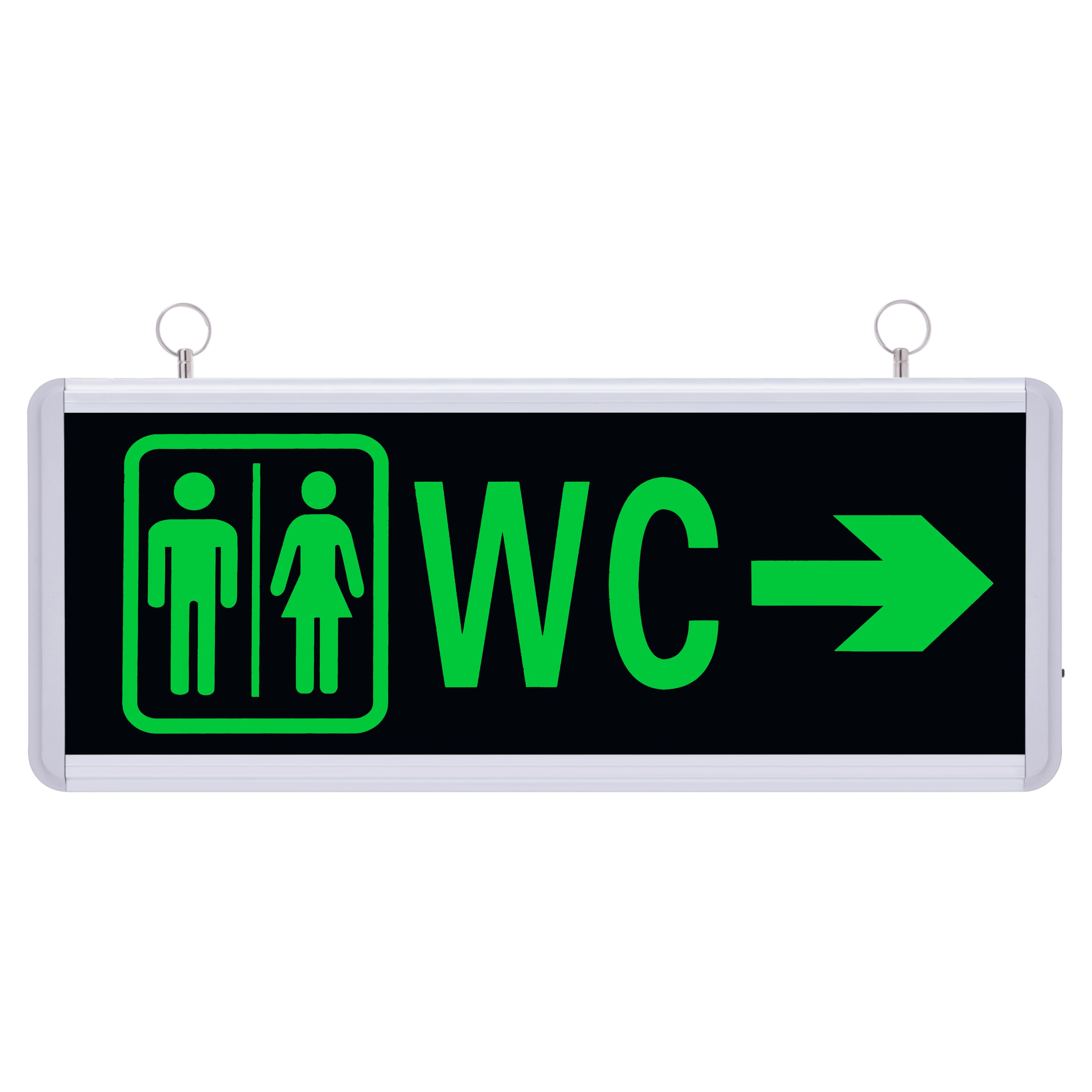 Erkek/Kadın WC Sağ & Sol Çift Yönlü 180 Dk Exit Yönlendirme Armatürü - Erkek ve Kadın