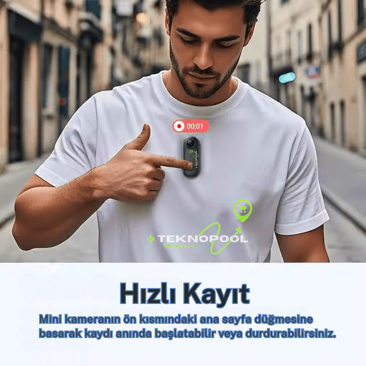 Mini Pro HD – HD Manyetik Aksiyon Kamerası