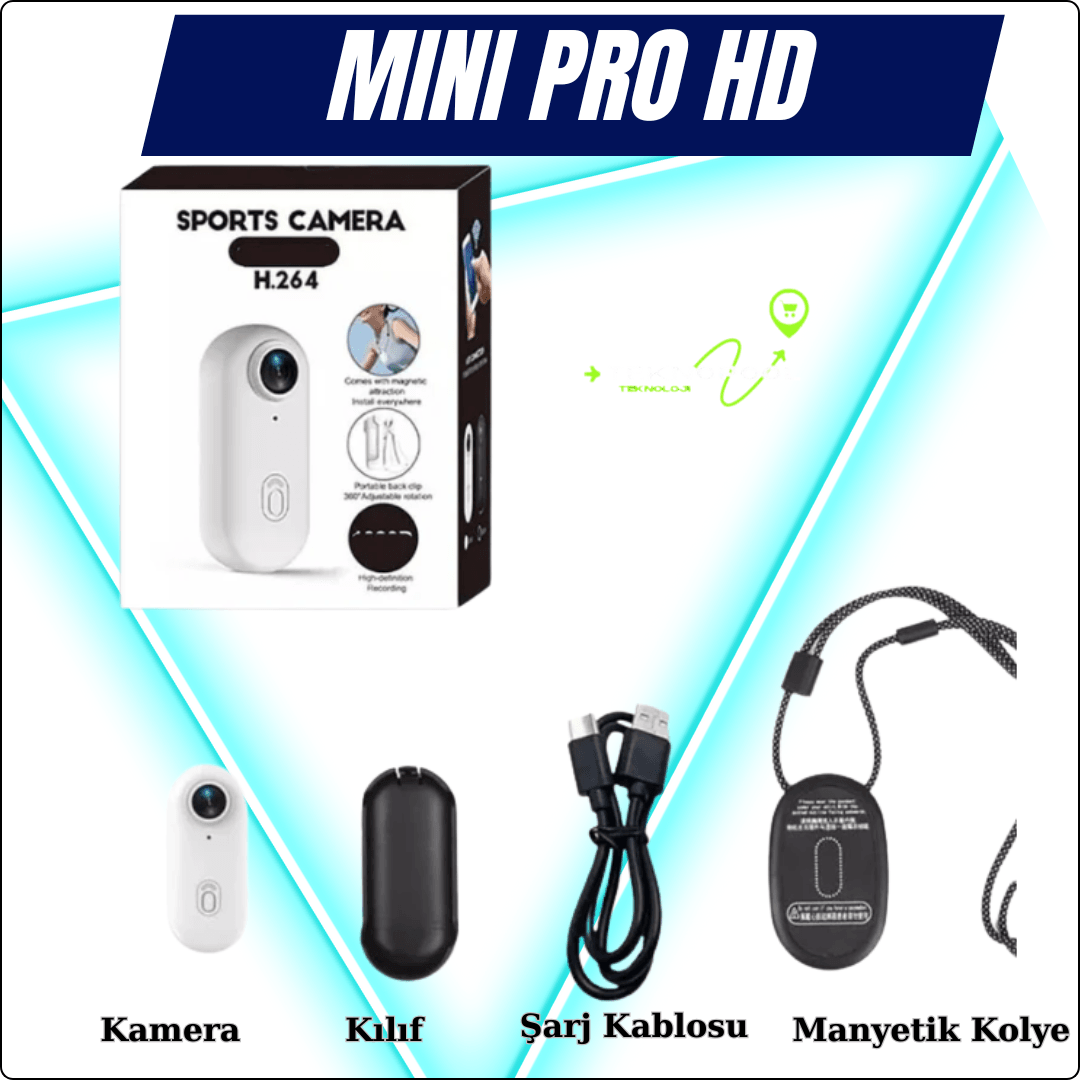 Mini Pro HD – HD Manyetik Aksiyon Kamerası