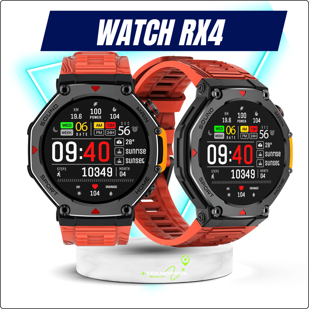 Watch RX4 IOS Android Uyumlu Akıllı Saat