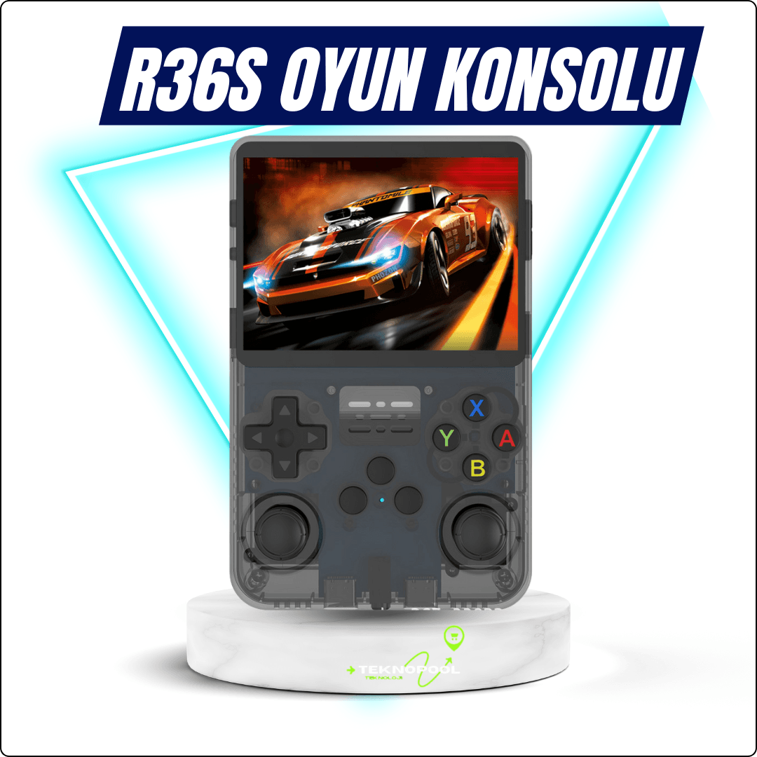 TeknoPool R36S Retro HD Ekranlın Oyun Konsolu